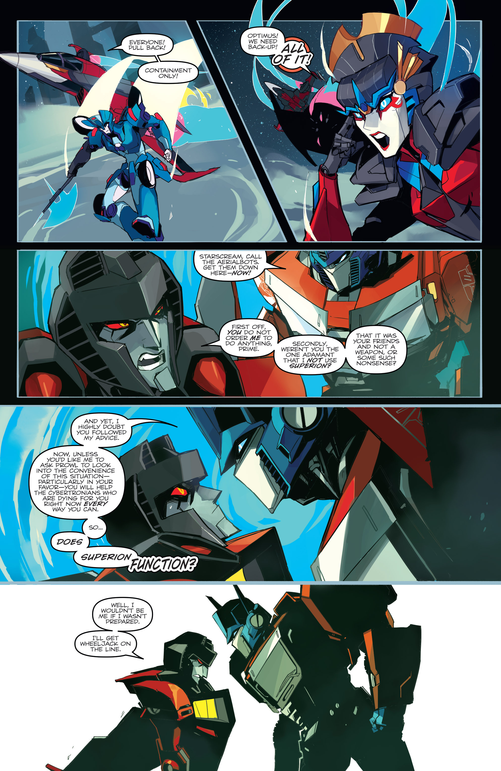 Read online The Transformers: Windblade (2015) comic -  Issue #1 - 16