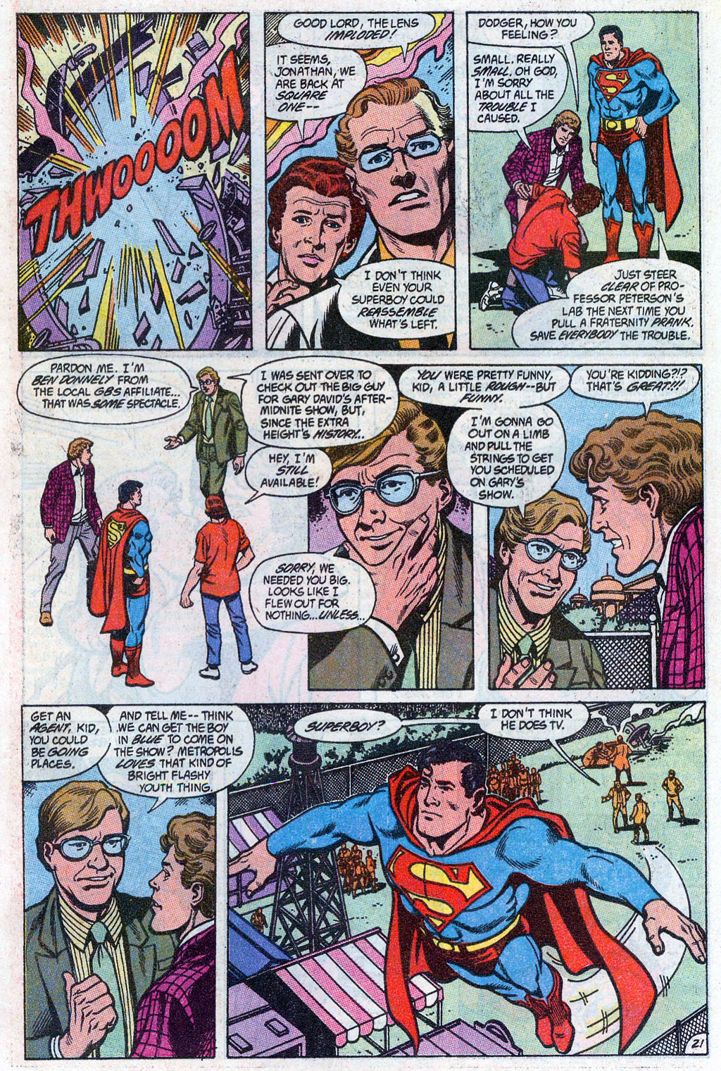 Read online Superboy (1990) comic -  Issue #4 - 22