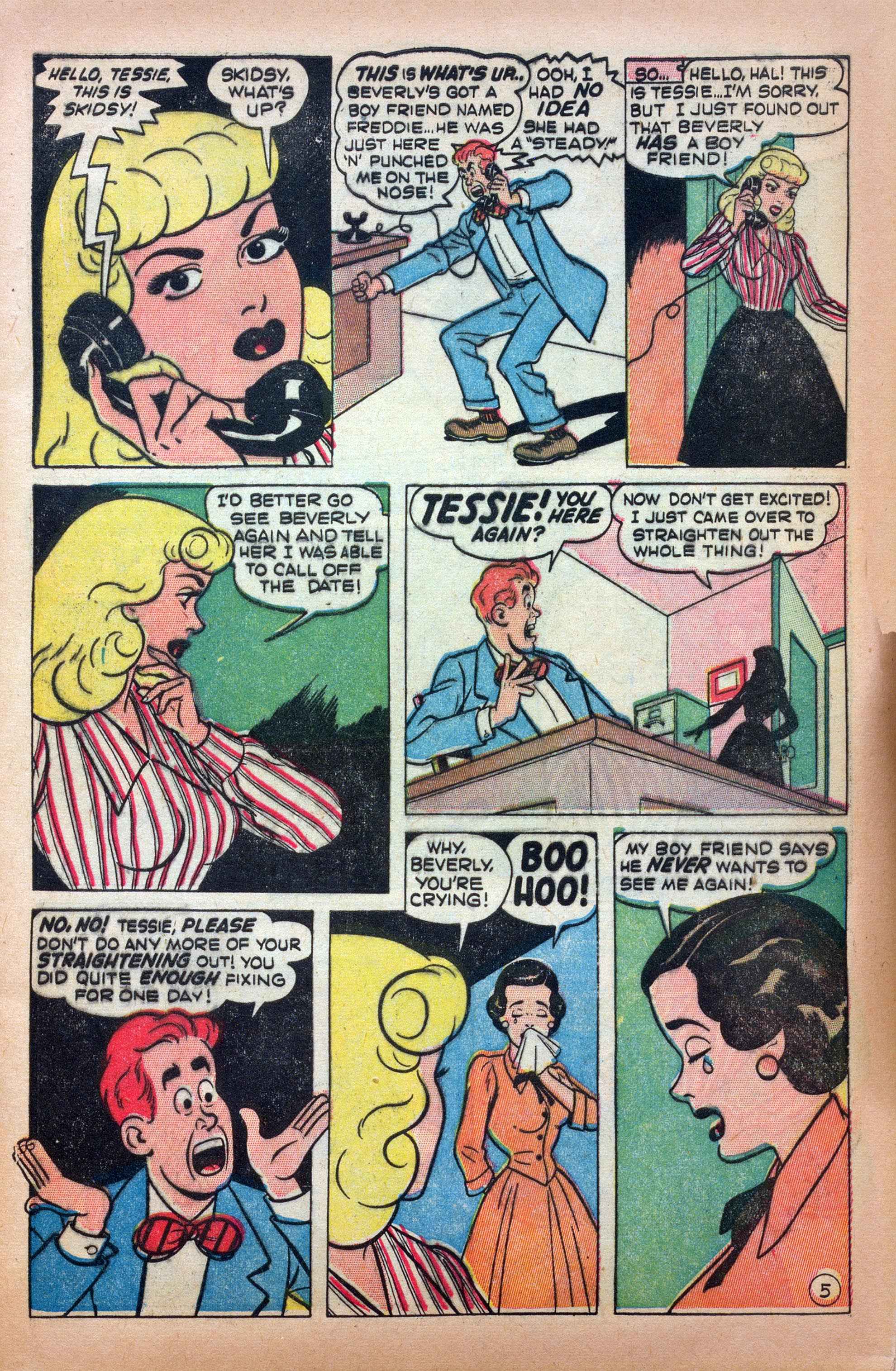 Read online Tessie the Typist comic -  Issue #17 - 7