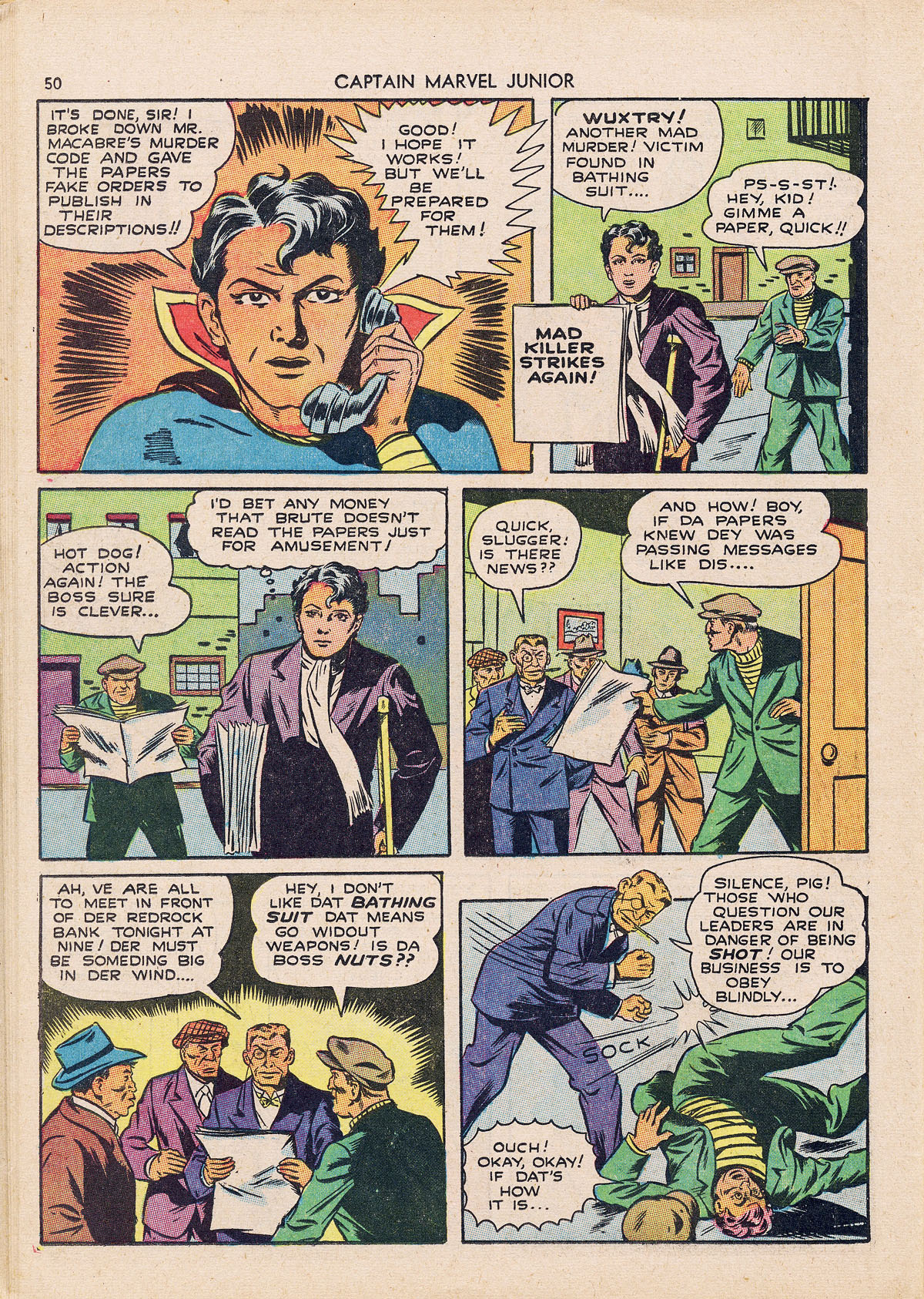 Read online Captain Marvel, Jr. comic -  Issue #6 - 48