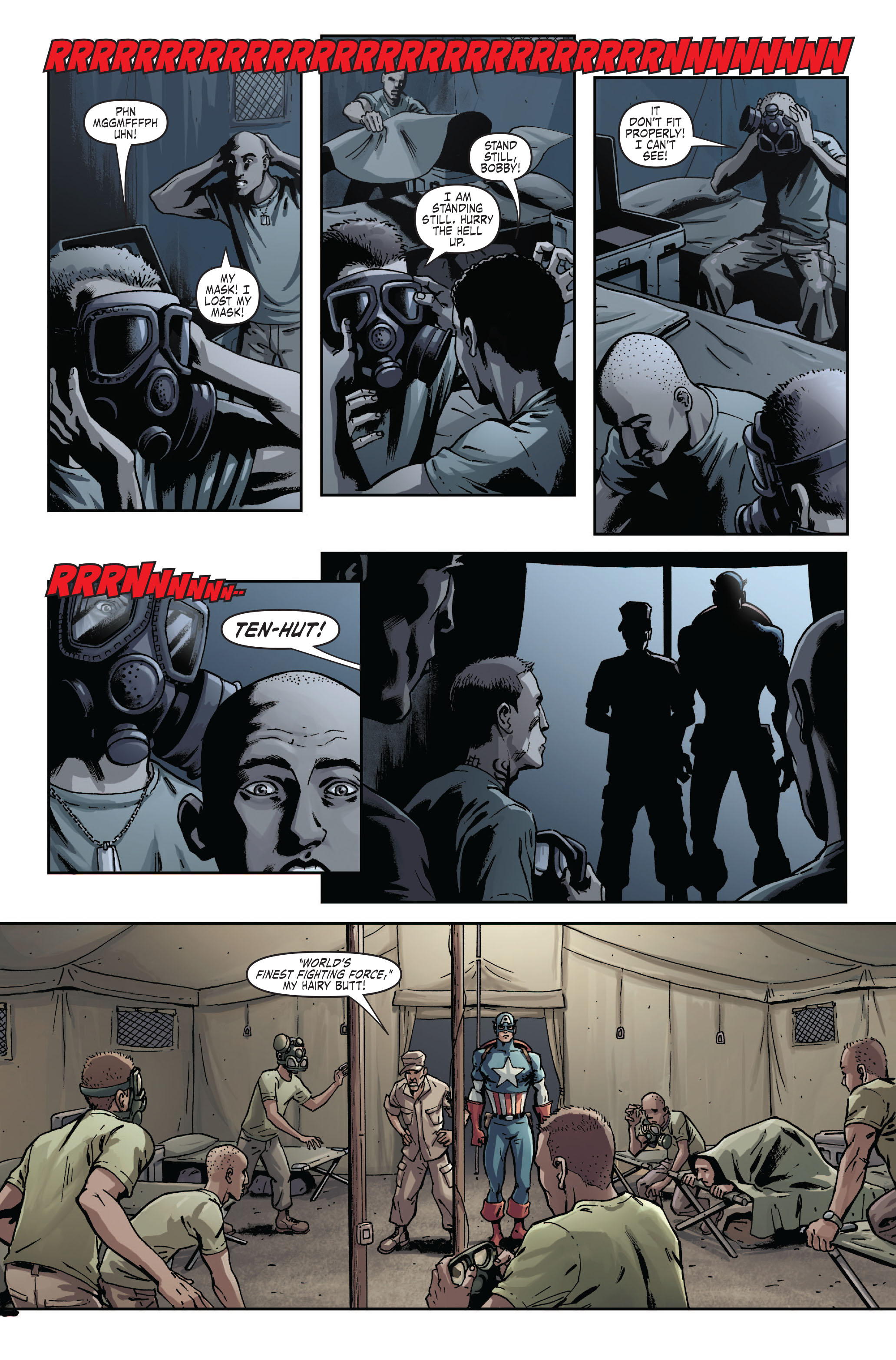 Captain America Theater of War: To Soldier On Full Page 16