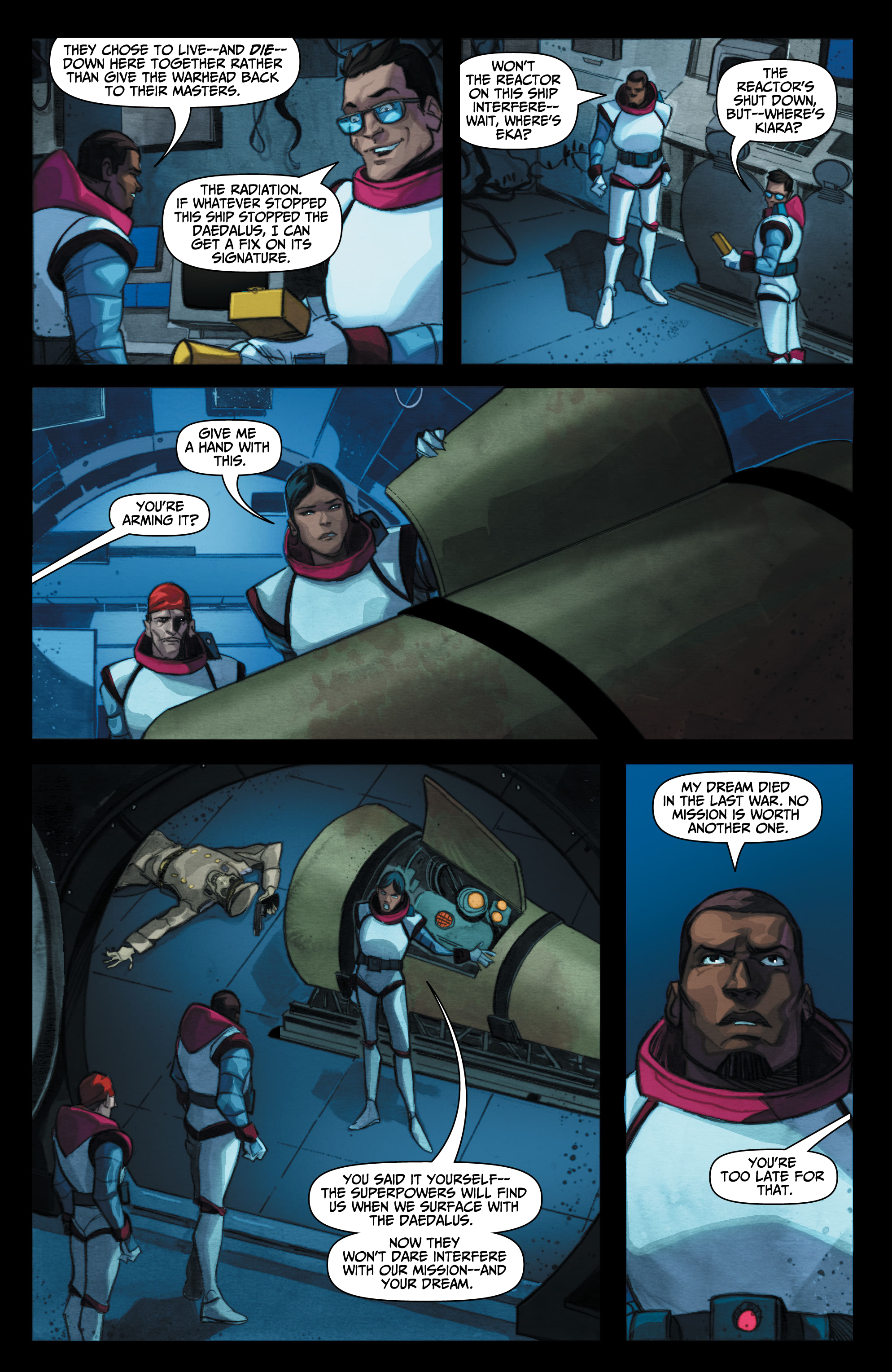 Read online Where Starships Go to Die comic -  Issue #3 - 18