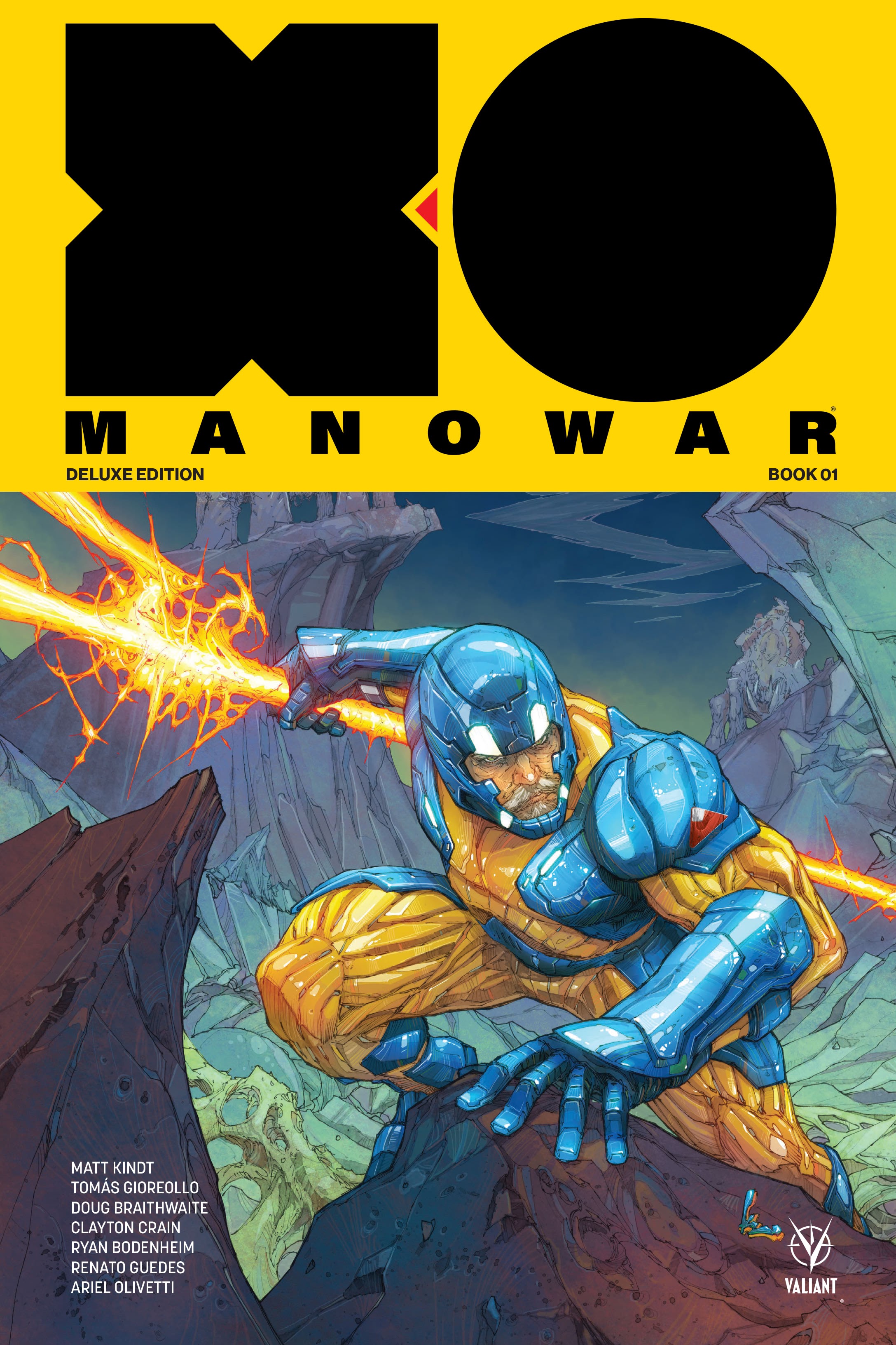Read online X-O Manowar (2017) comic -  Issue # _Deluxe Edition Book 1 (Part 1) - 1