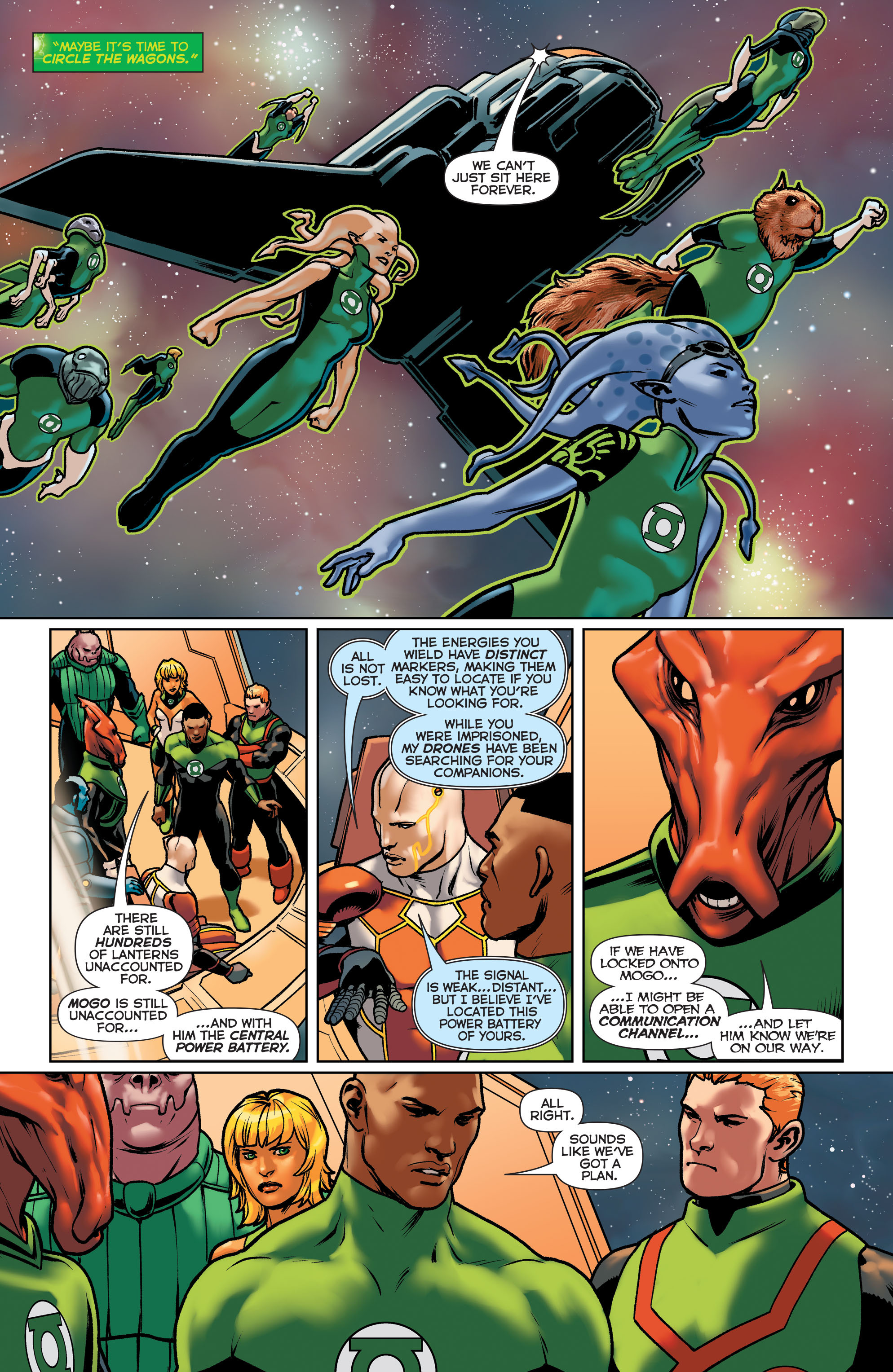 Read online Green Lantern: Lost Army comic -  Issue #5 - 18