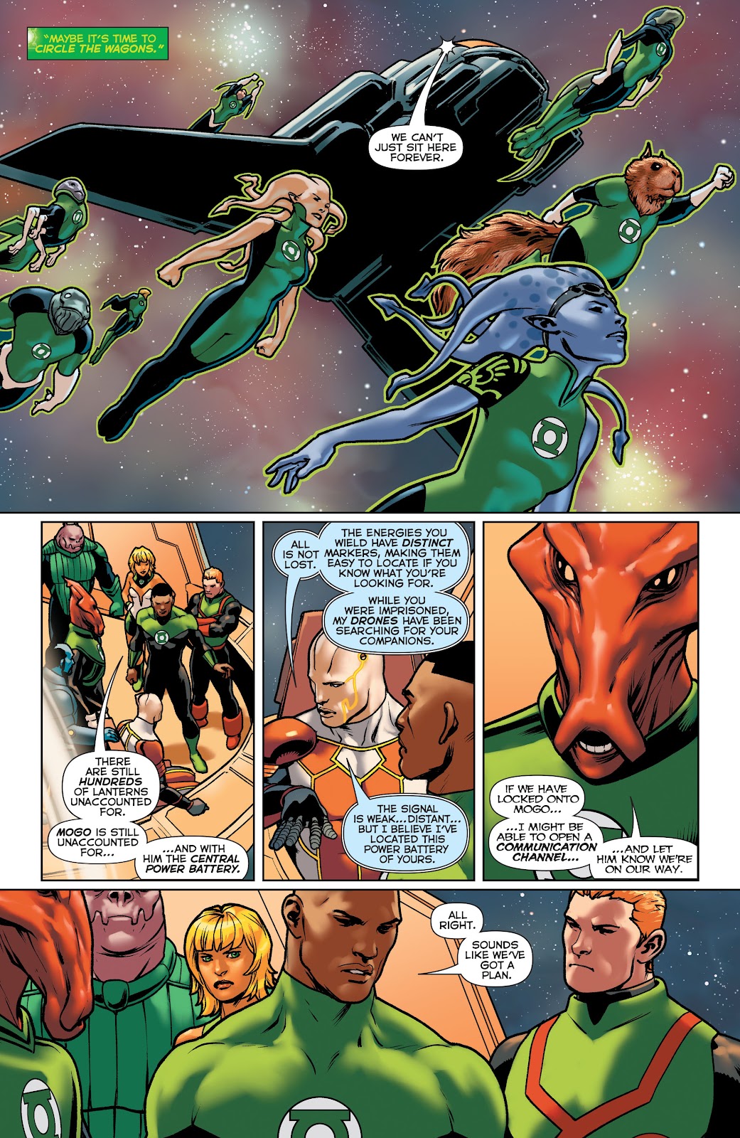 Green Lantern: Lost Army issue 5 - Page 18