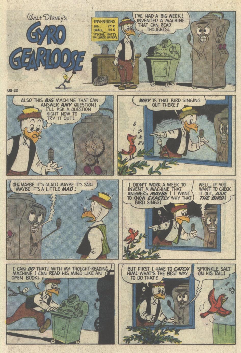 Read online Walt Disney's Comics and Stories comic -  Issue #534 - 21