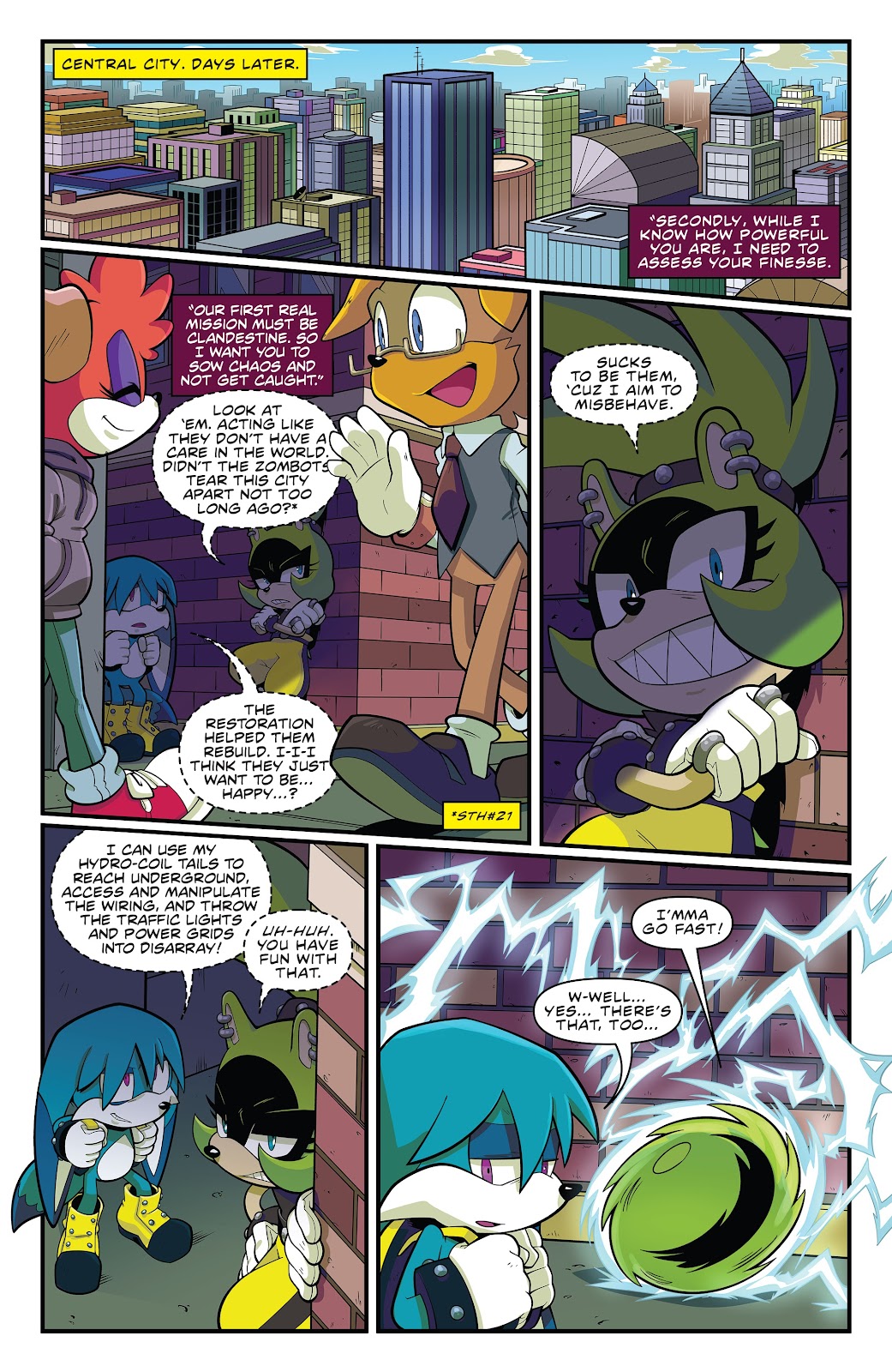 Sonic the Hedgehog: Imposter Syndrome issue 1 - Page 11