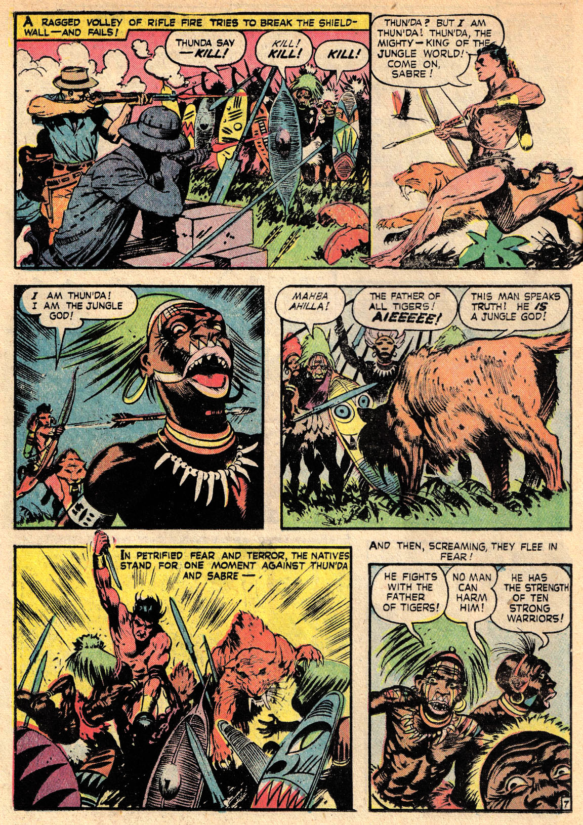 Read online Thun'da: King of the Congo comic -  Issue #1 - 32