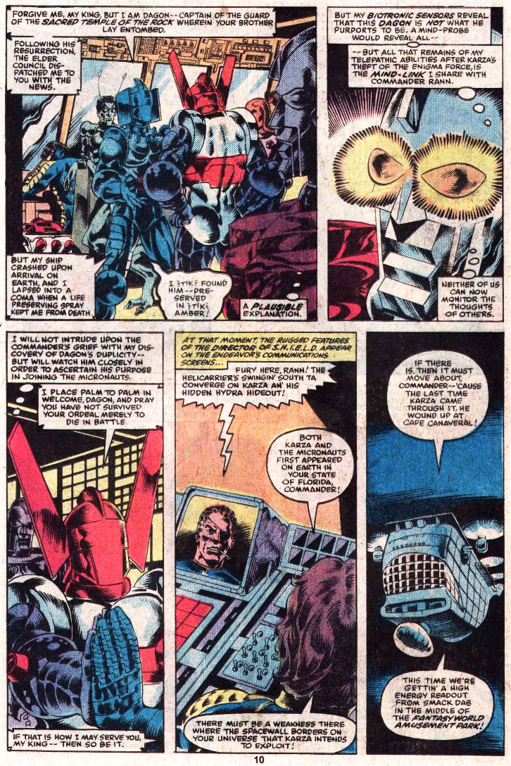 Read online Micronauts (1979) comic -  Issue #27 - 10
