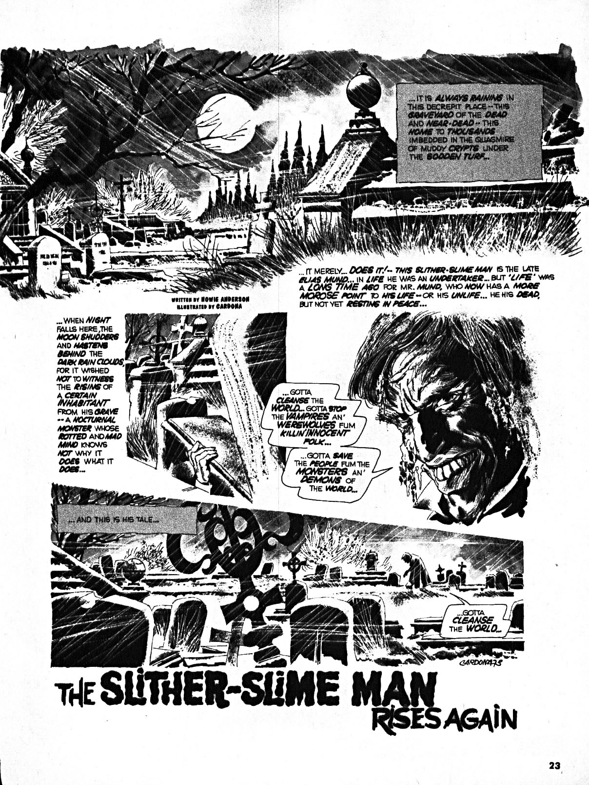 Read online Scream (1973) comic -  Issue #8 - 22