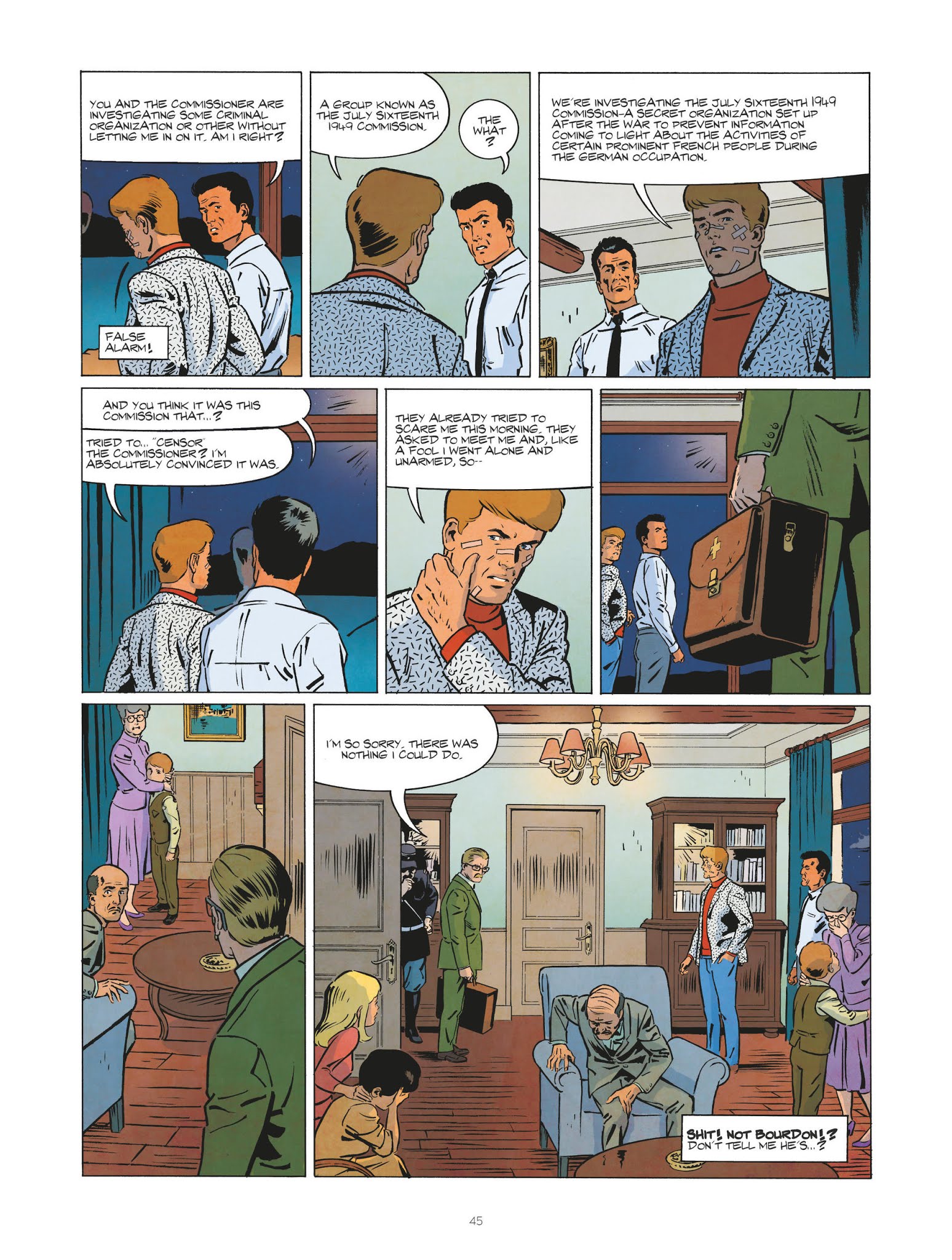 Read online The Mighty Return of Ric Hochet comic -  Issue #1 - 45