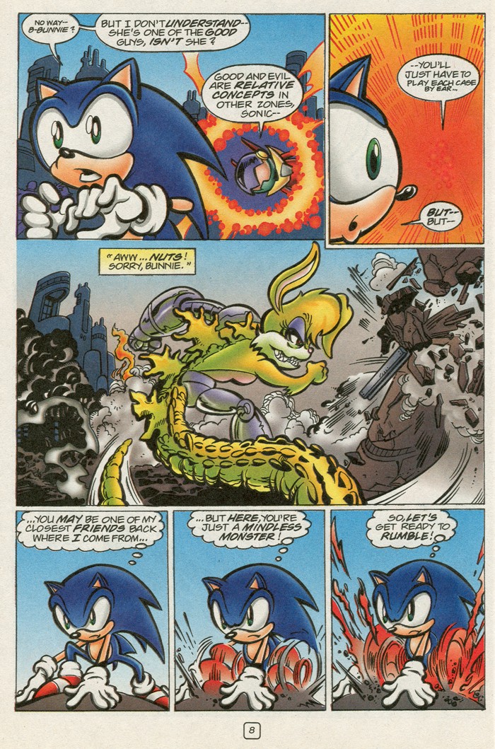 Read online Sonic Super Special comic -  Issue #12 - Sonic and Knuckles visa versa - 25