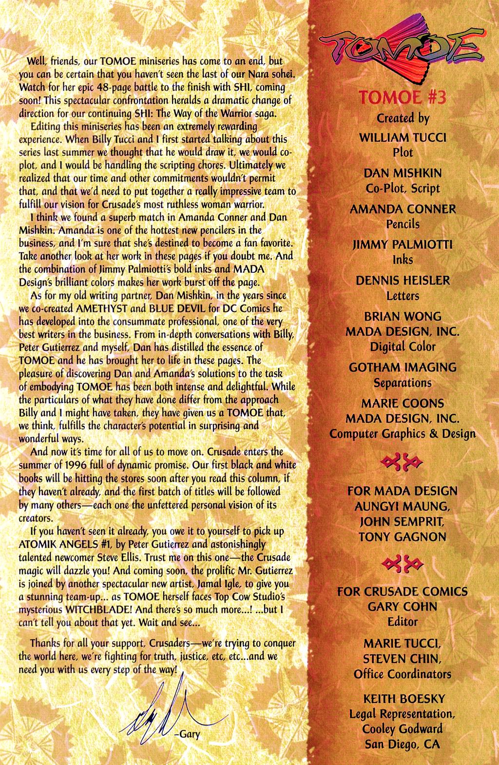 Read online Tomoe comic -  Issue #3 - 30