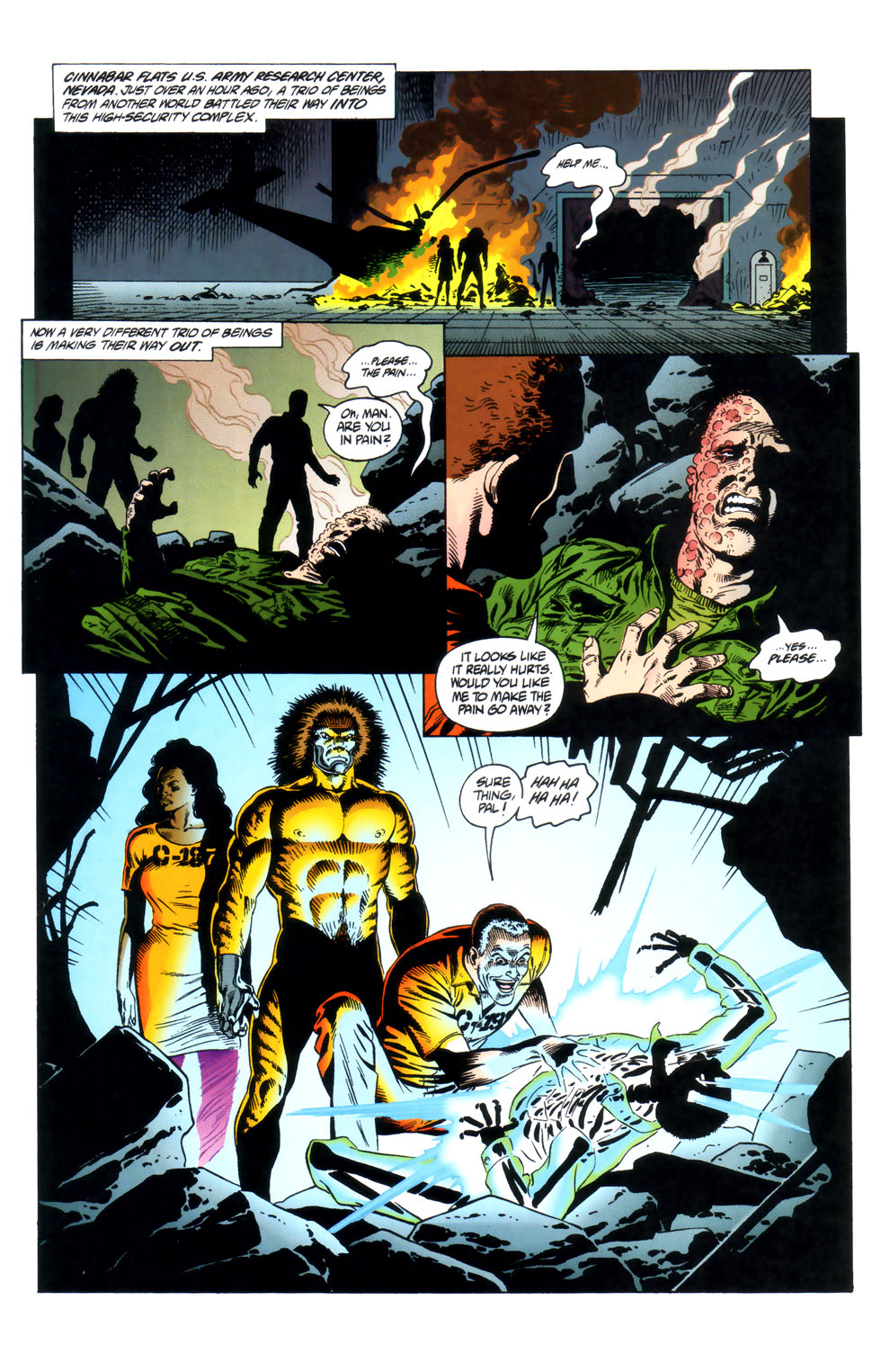 Read online Comics' Greatest World: Vortex (Cinnabar Flats) comic -  Issue #4 - 4