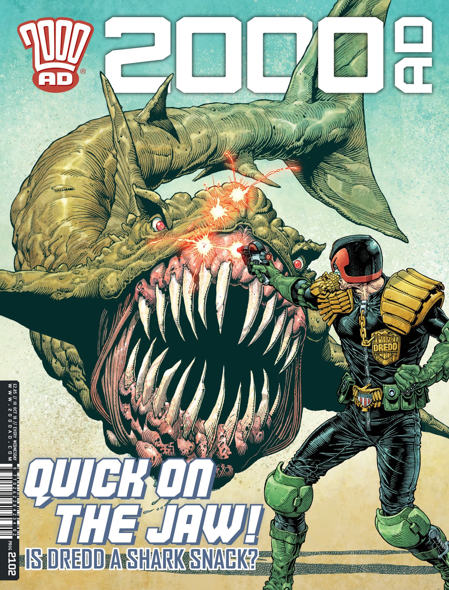 Read online 2000 AD comic -  Issue #2102 - 1