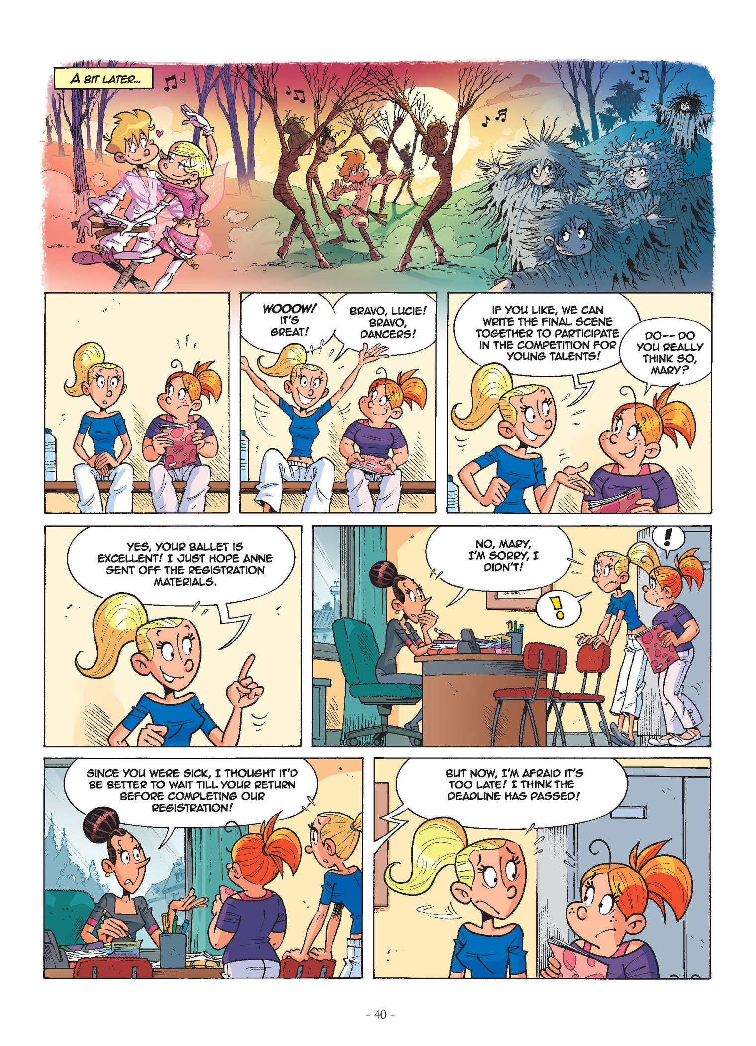 Read online Dance Class comic -  Issue #7 - 42