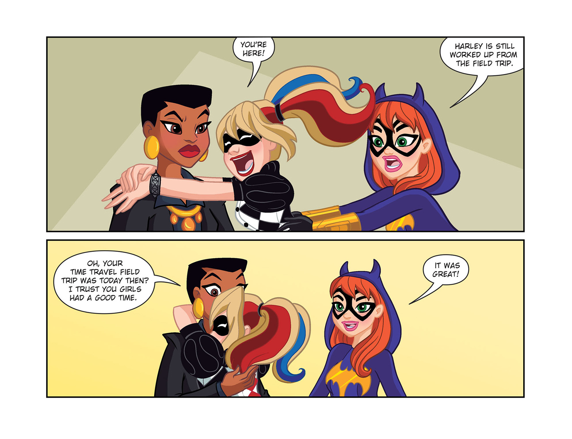 Read online DC Super Hero Girls: Past Times at Super Hero High comic -  Issue #12 - 22