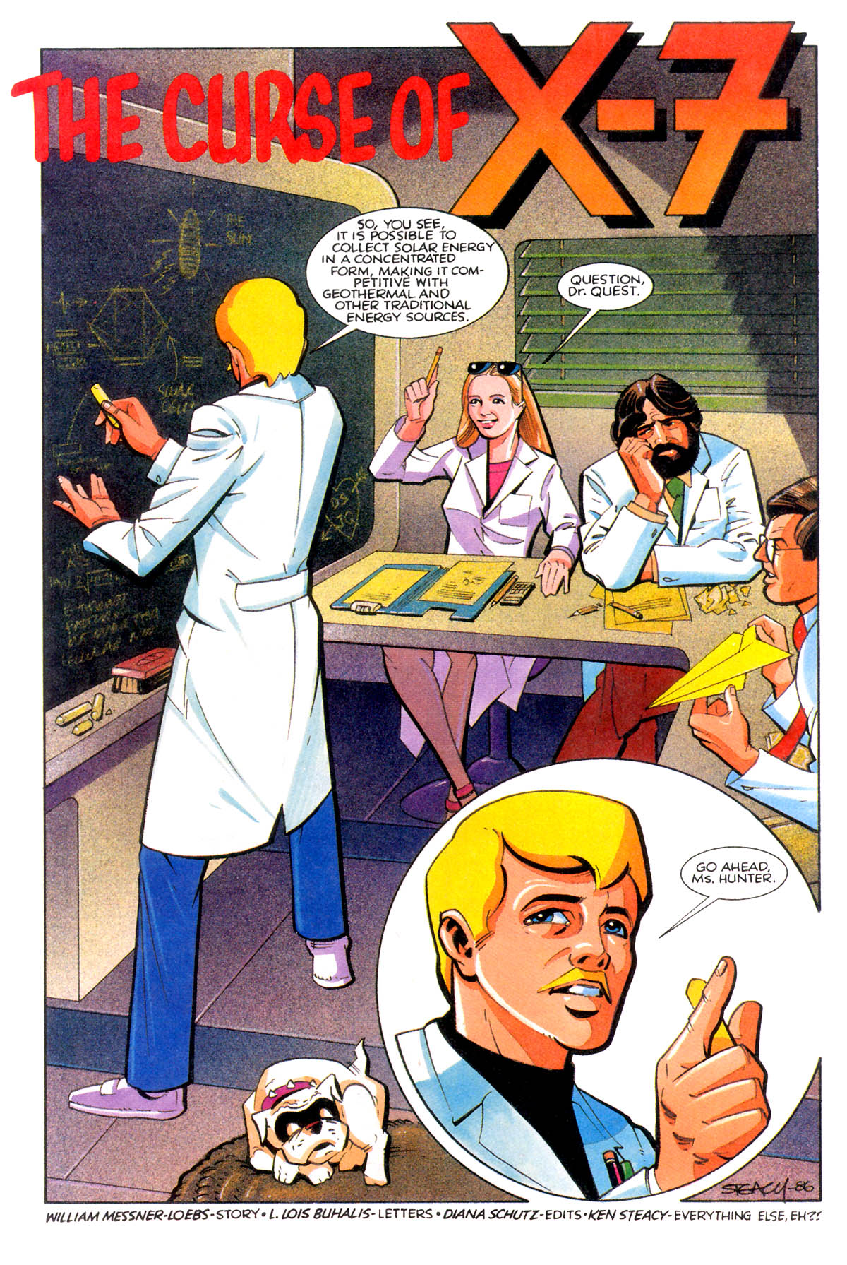 Read online Jonny Quest comic -  Issue #8 - 4