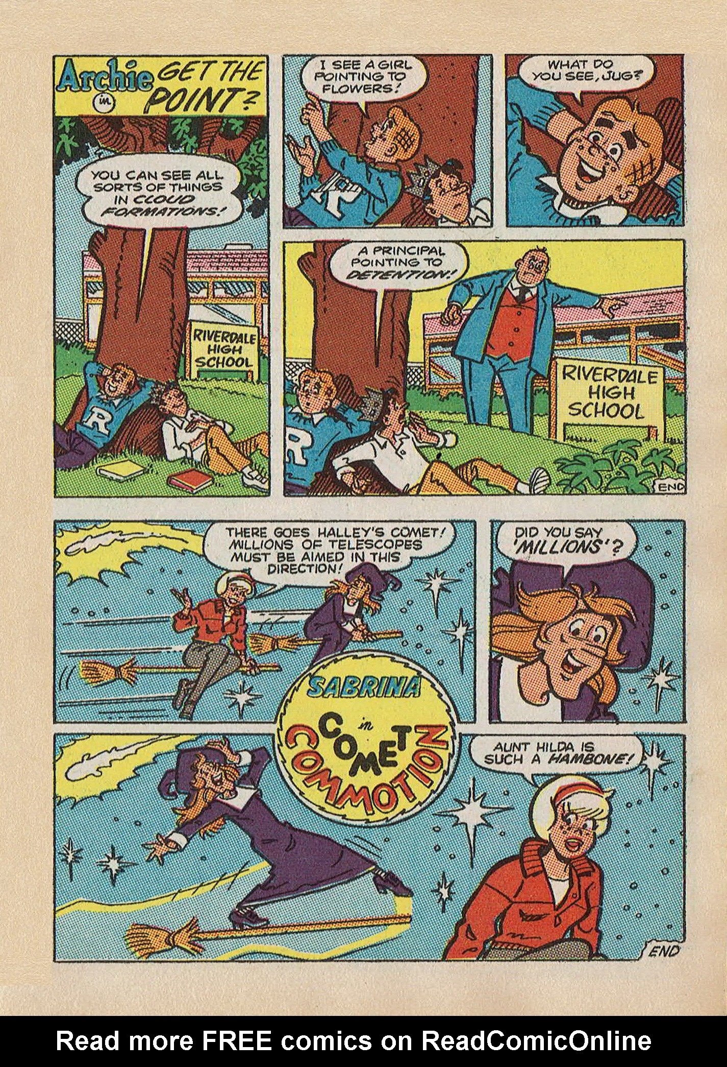 Read online Archie Annual Digest Magazine comic -  Issue #58 - 65