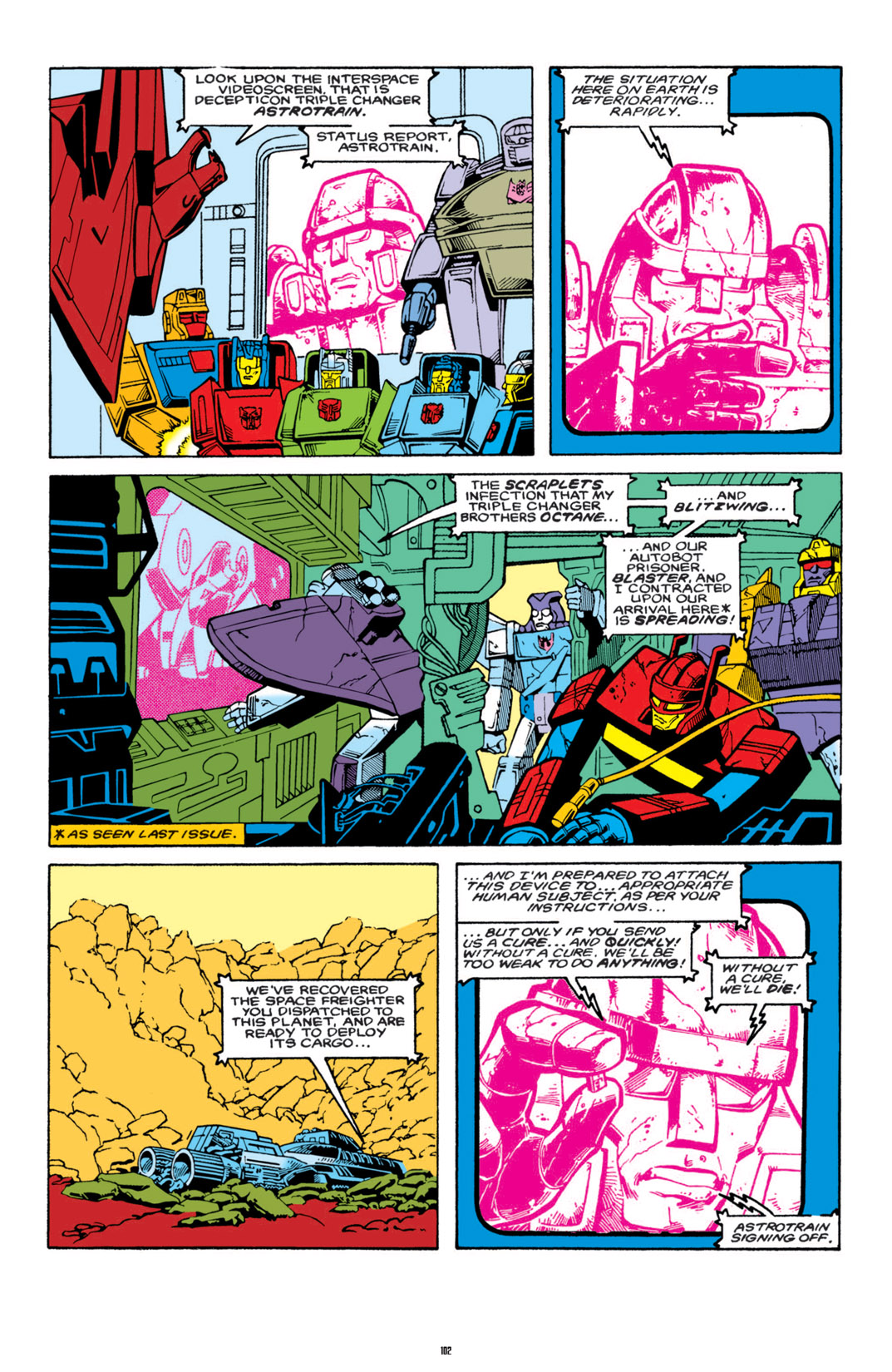 Read online The Transformers Classics comic -  Issue # TPB 3 - 103