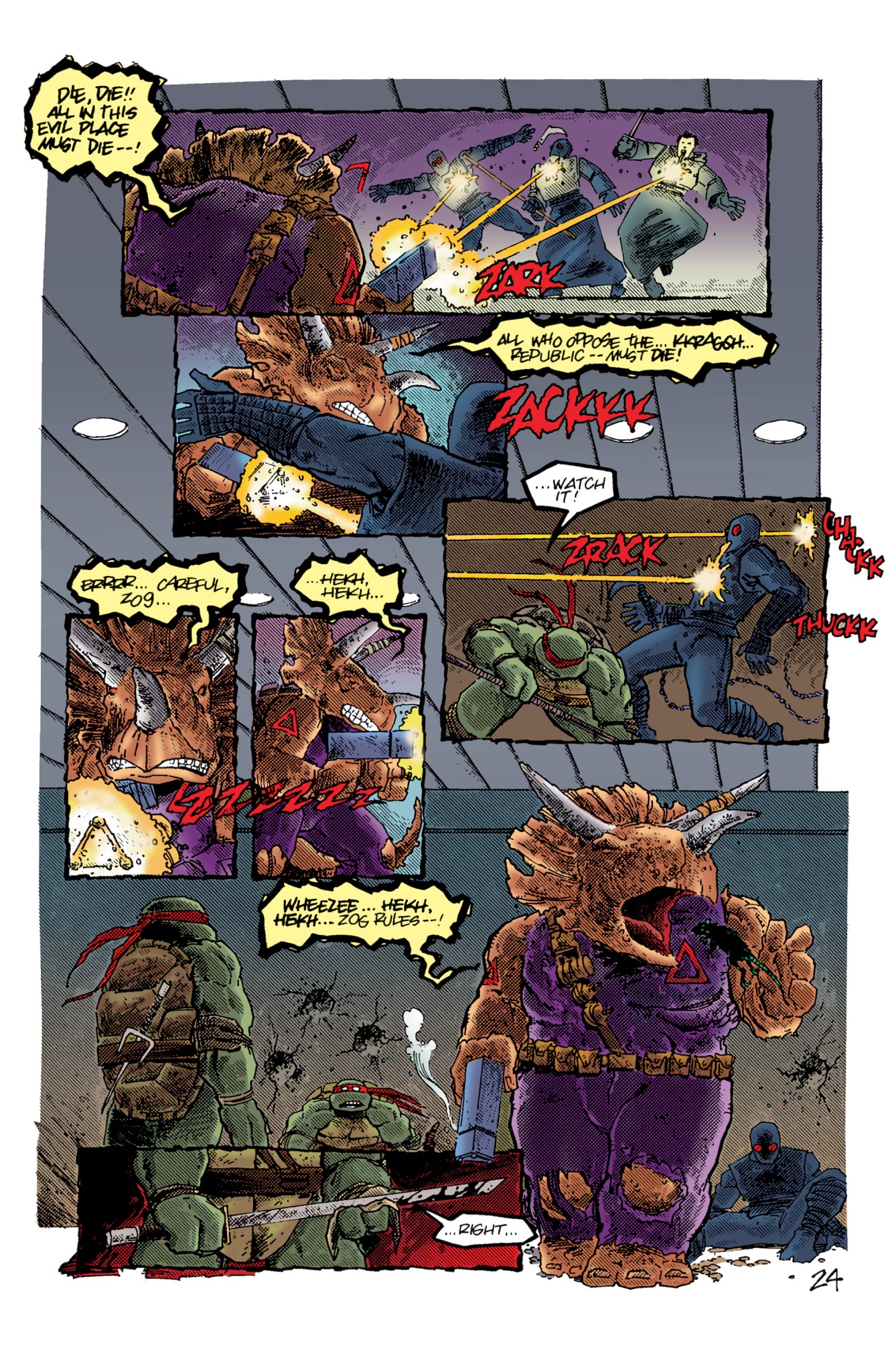 Read online Teenage Mutant Ninja Turtles Color Classics (2013) comic -  Issue #6 - 24