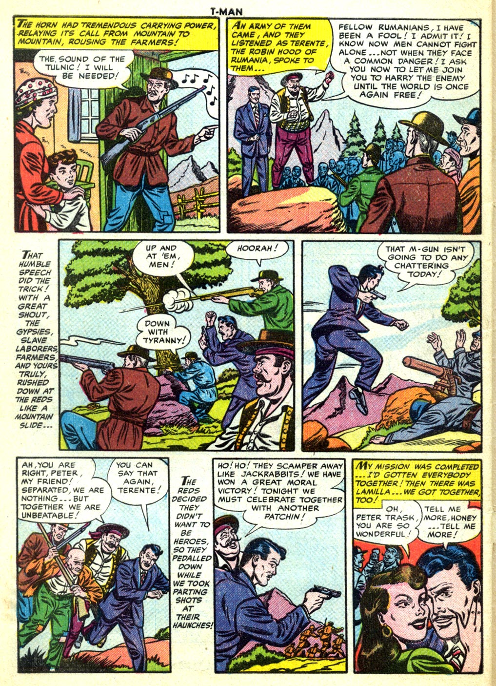 Read online T-Man: World Wide Trouble Shooter comic -  Issue #29 - 32