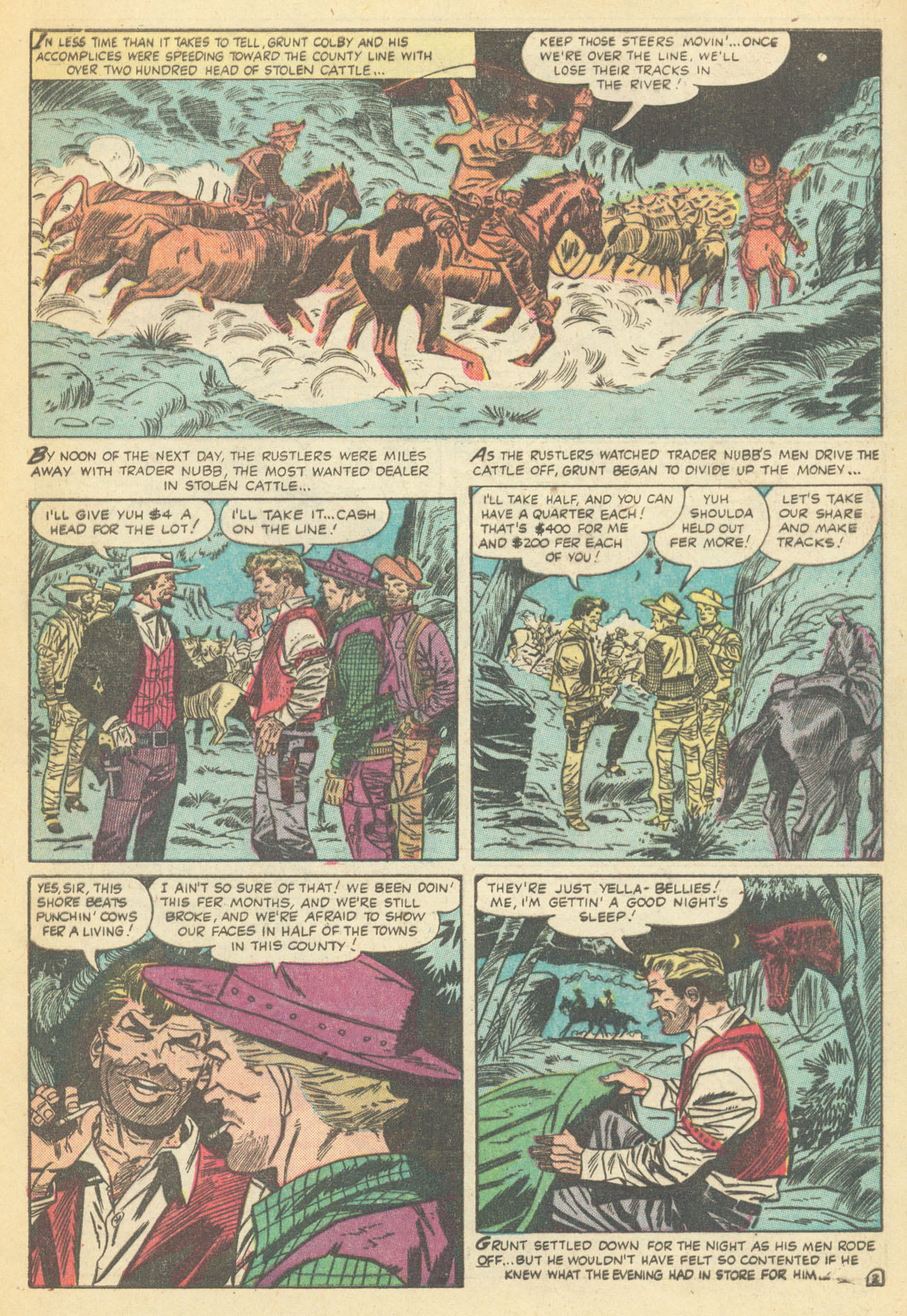 Read online Western Outlaws (1954) comic -  Issue #14 - 28