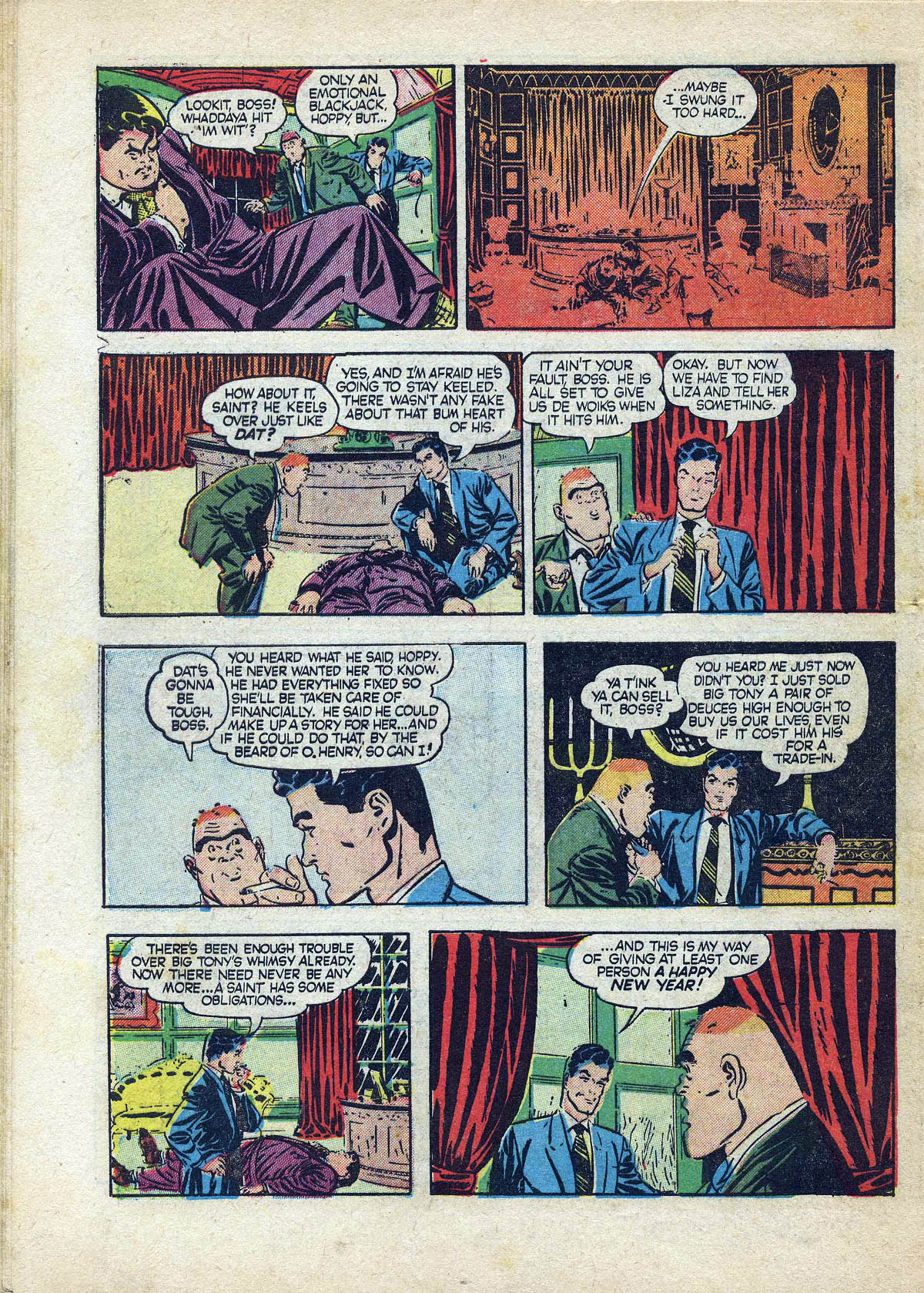 Read online The Saint (1947) comic -  Issue #8 - 32