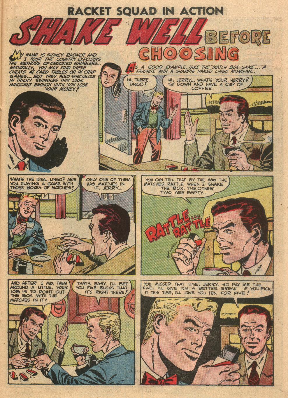 Read online Racket Squad in Action comic -  Issue #5 - 23