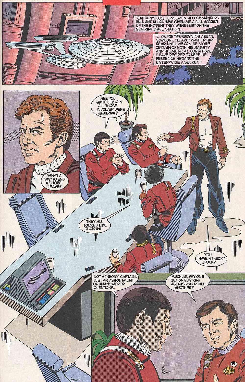Read online Star Trek (1989) comic -  Issue #30 - 17