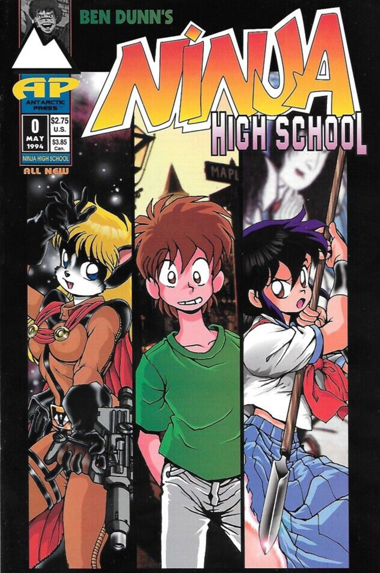 Read online Ninja High School (1986) comic -  Issue #0 - 1
