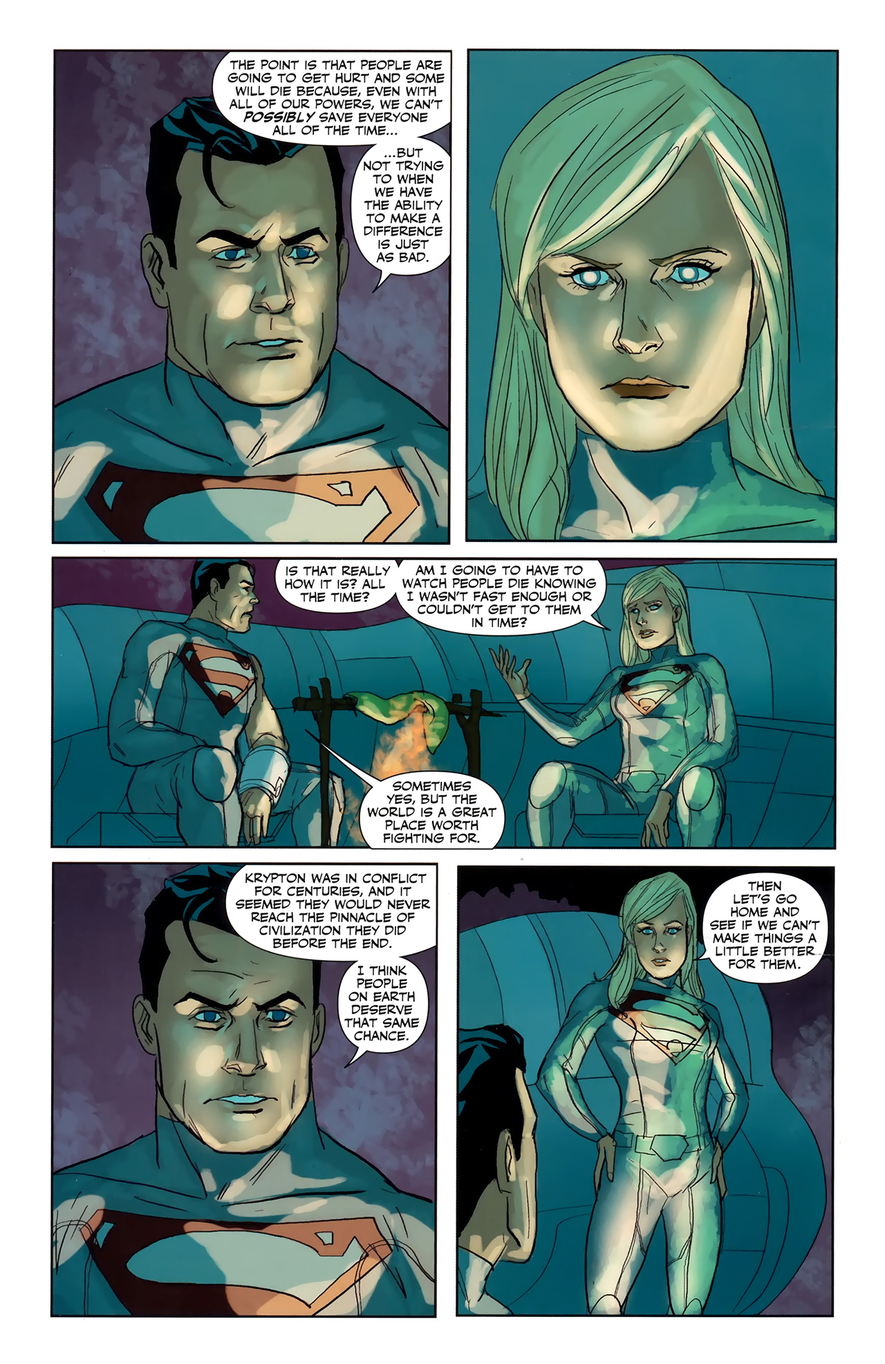 Read online Superman/Supergirl: Maelstrom comic -  Issue #4 - 19