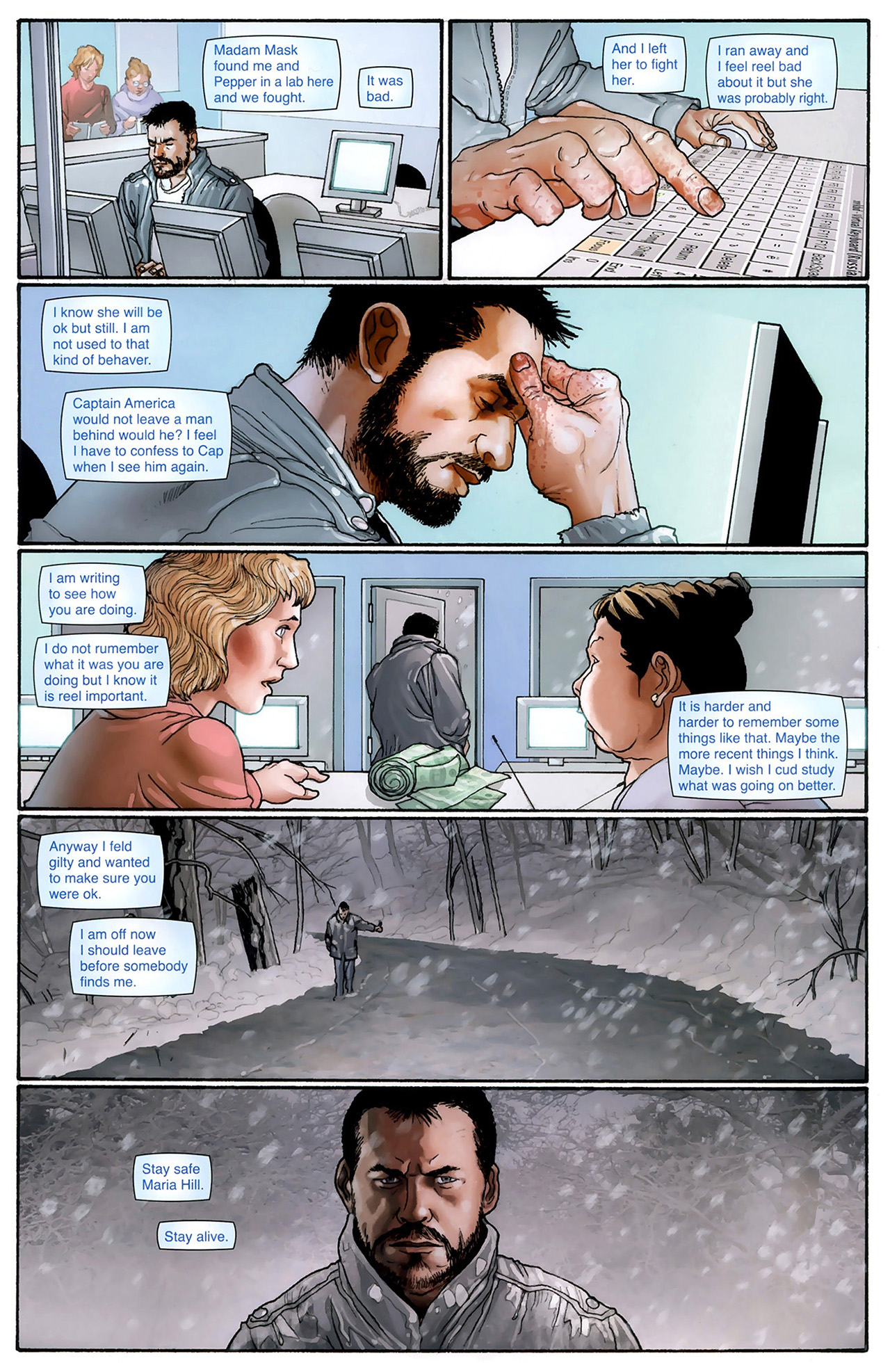 Read online The Invincible Iron Man (2008) comic -  Issue #17 - 6