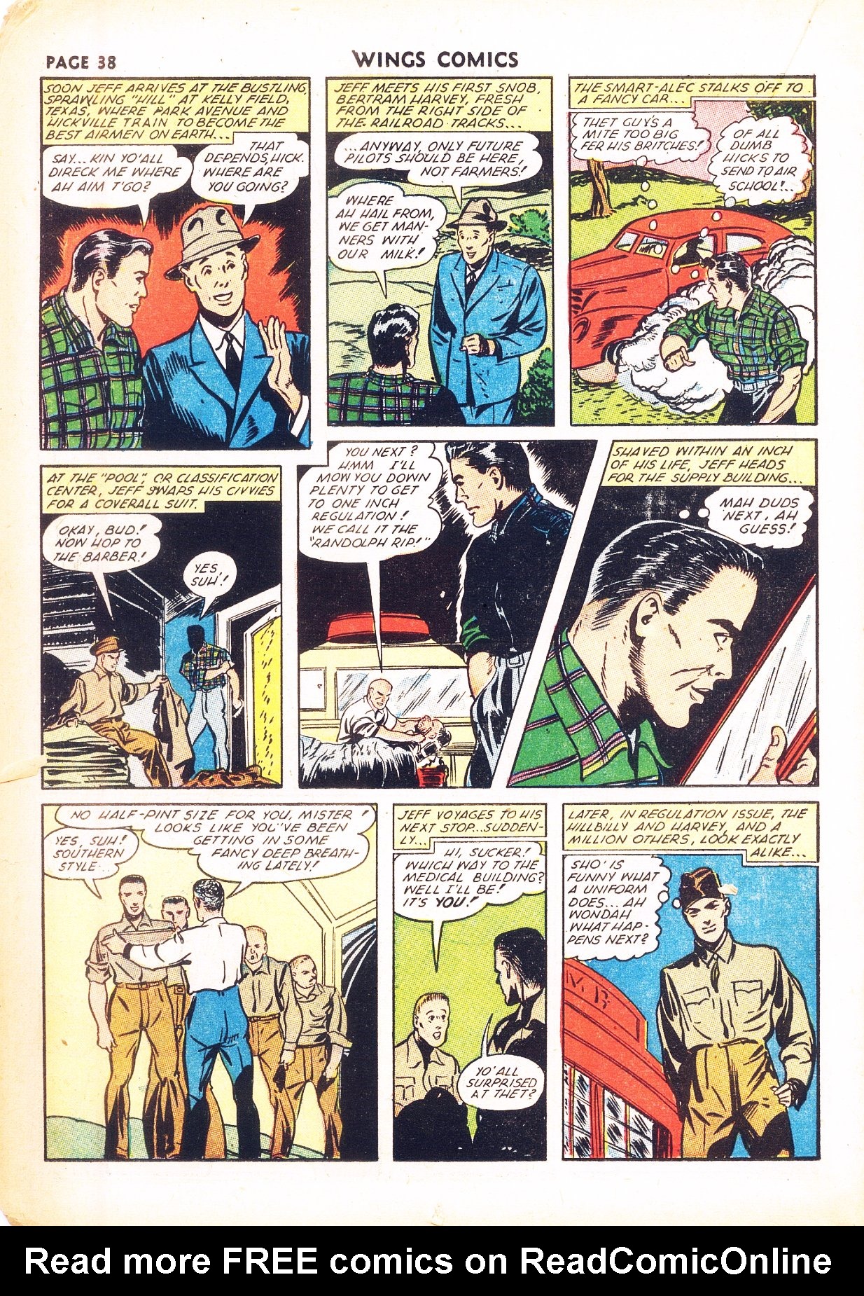 Read online Wings Comics comic -  Issue #26 - 40