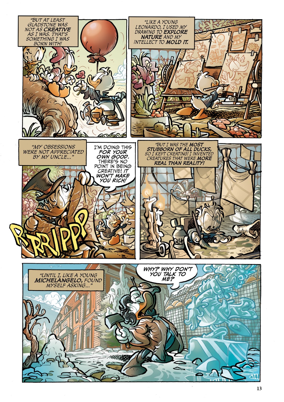 Disney Frankenstein, Starring Donald Duck issue TPB - Page 13