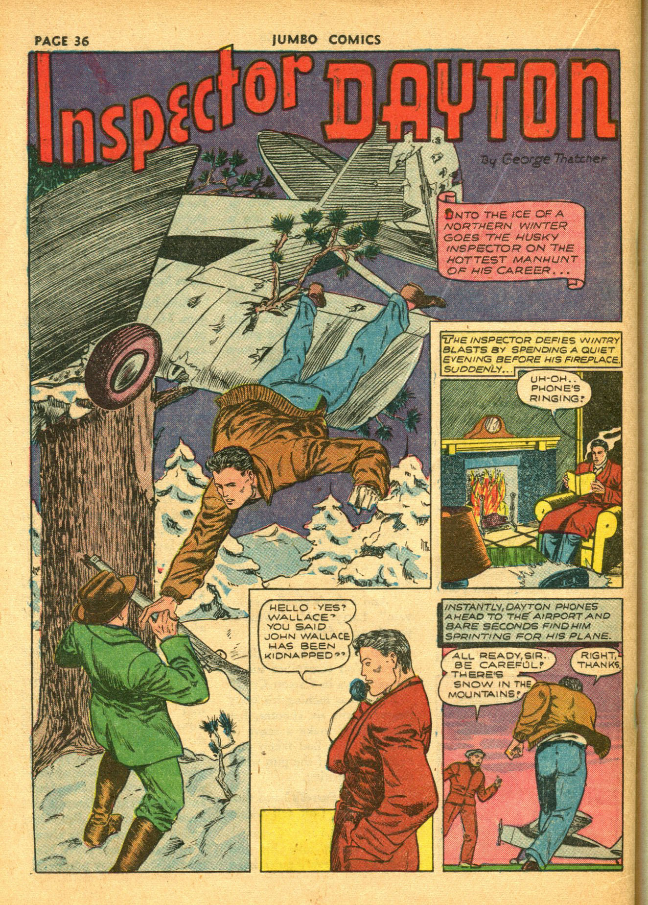 Read online Jumbo Comics comic -  Issue #34 - 39