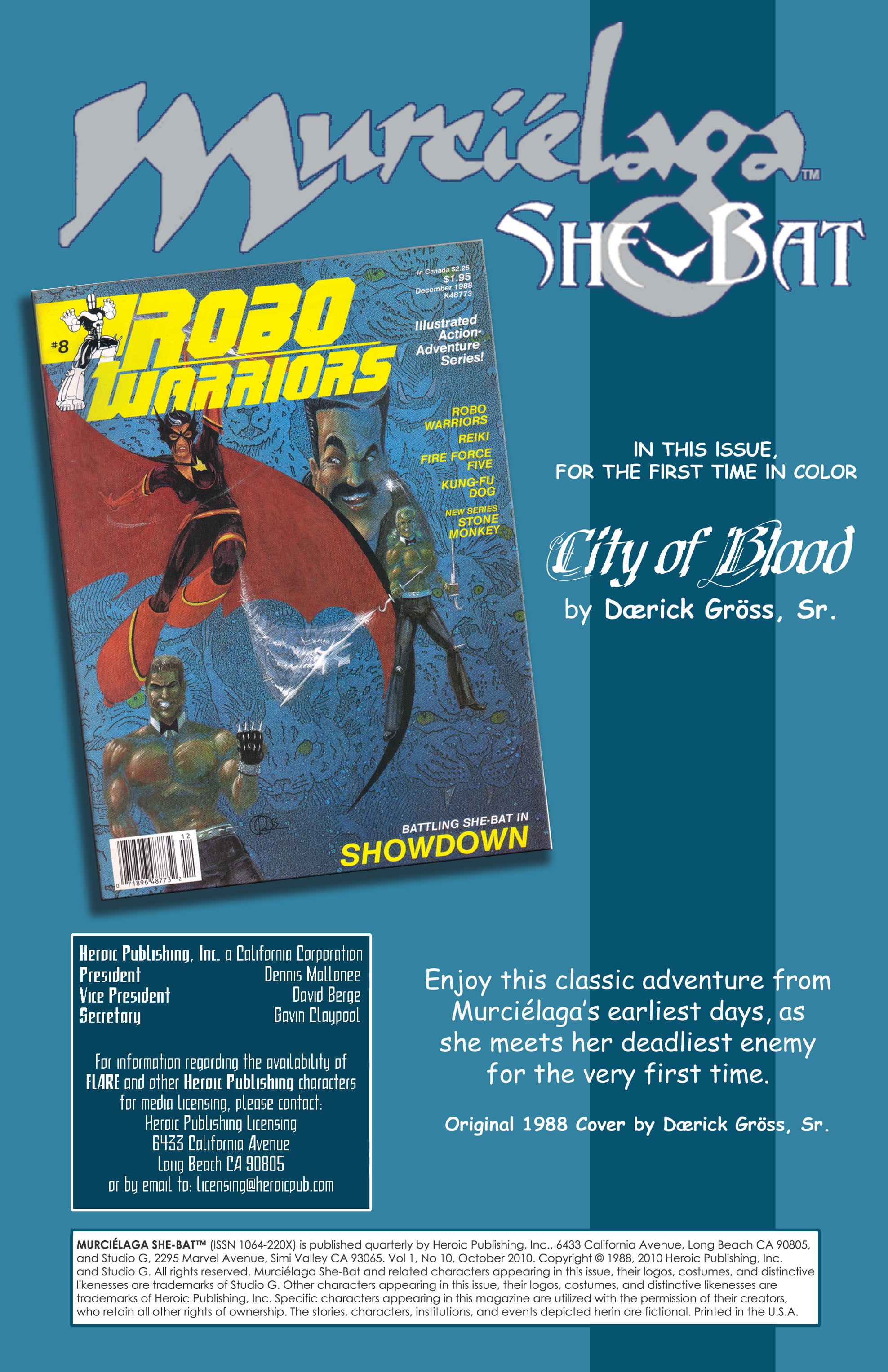 Read online Murciélaga She-Bat comic -  Issue #10 - 2