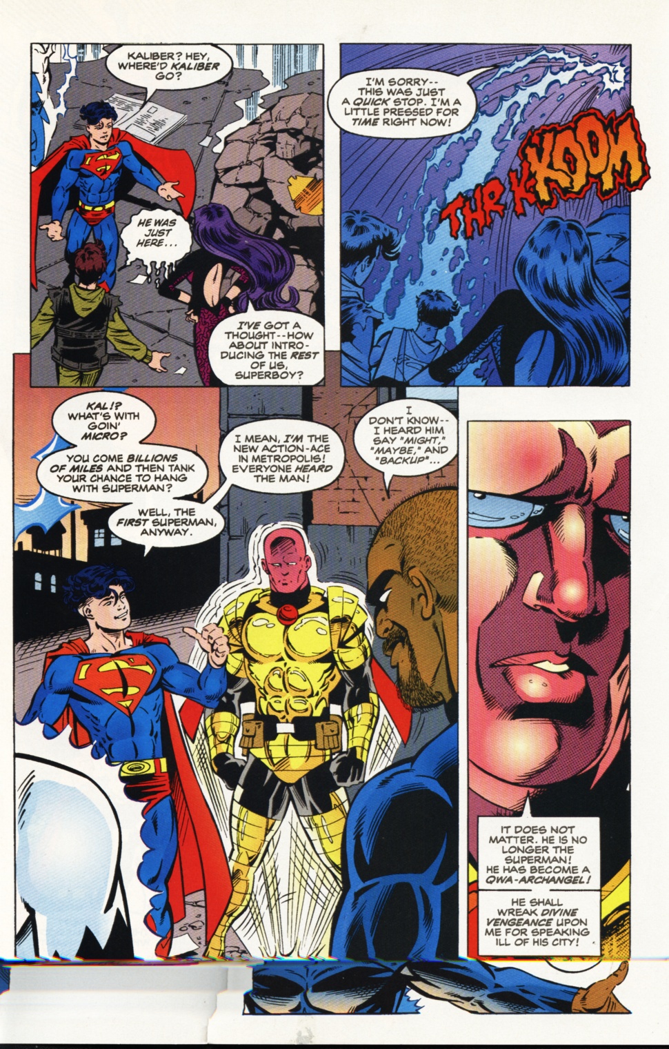 Read online Superboy & The Ravers comic -  Issue #9 - 9