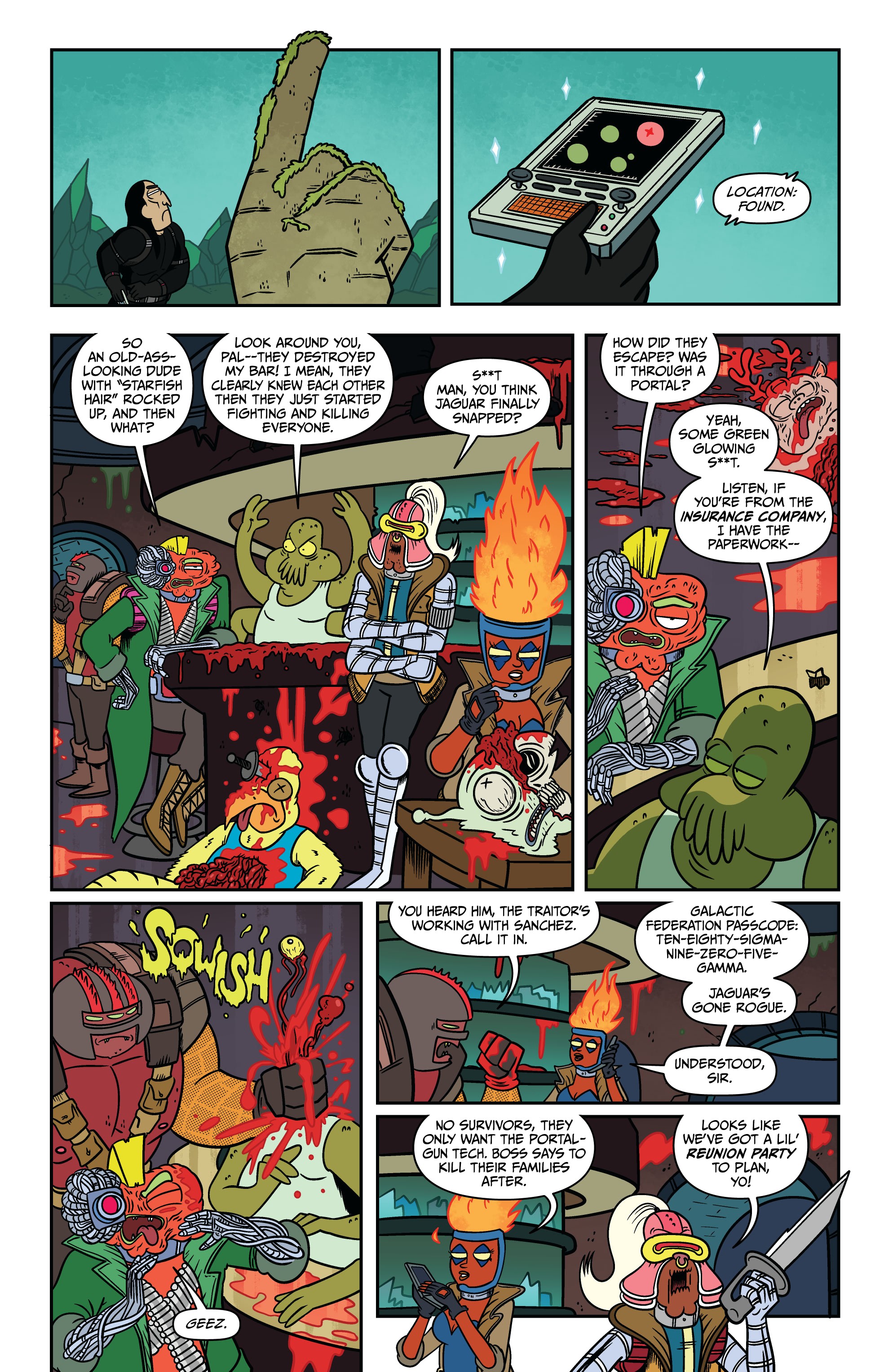 Read online Rick and Morty Presents: Jaguar comic -  Issue # Full - 18