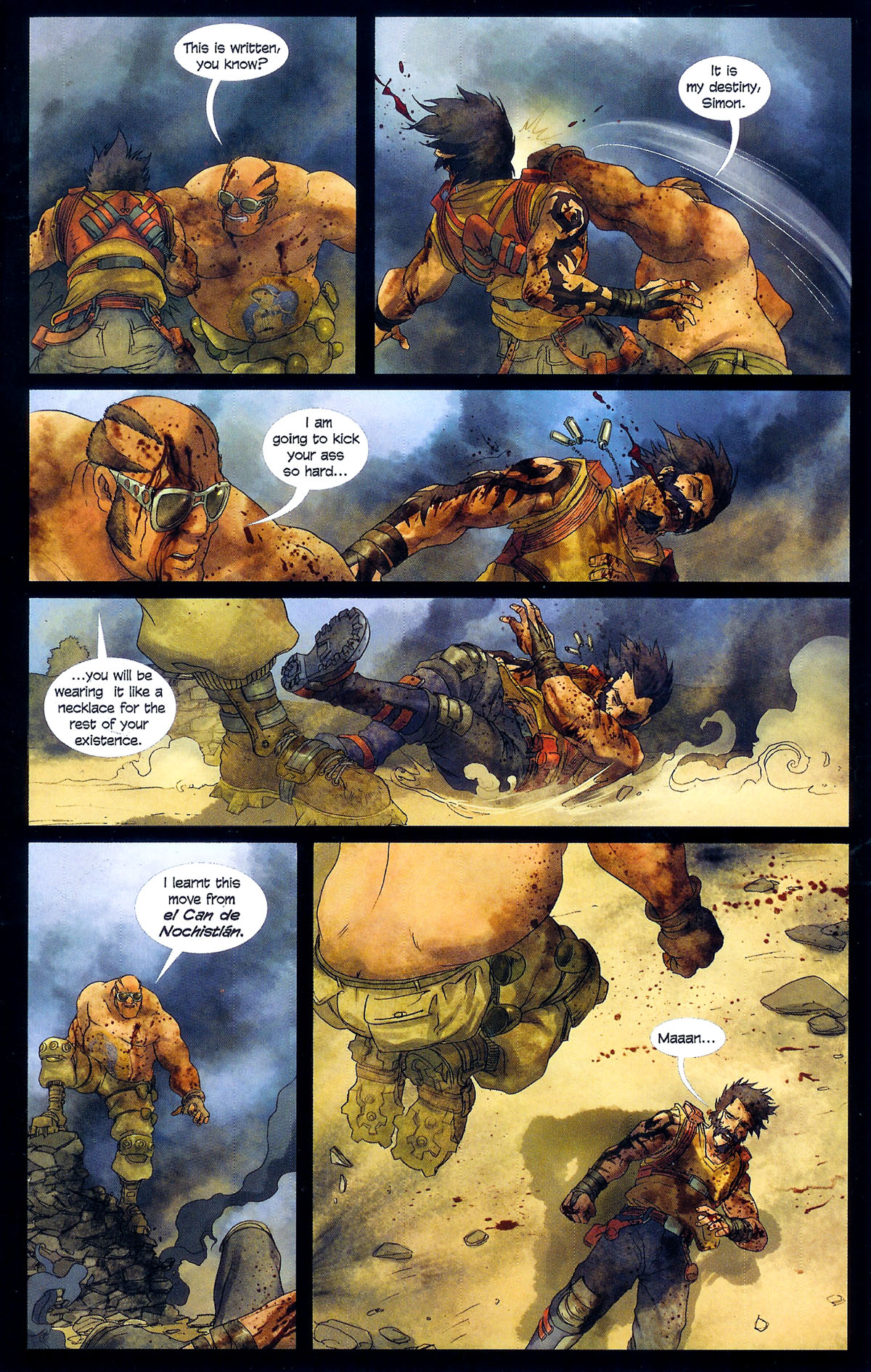 Read online El Arsenal: Unknown Enemy comic -  Issue #3 - 21