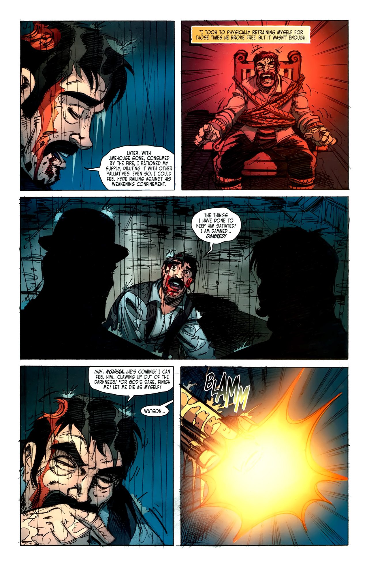 Read online Victorian Undead: Sherlock Holmes vs. Jekyll and Hyde comic -  Issue # Full - 33