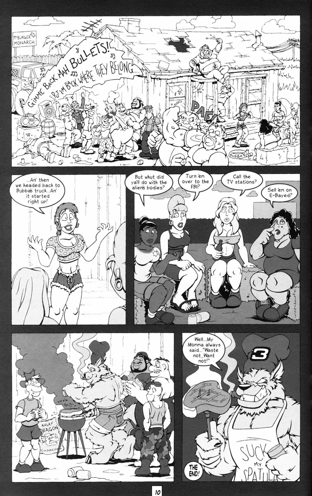 Read online Bubba the Redneck Werewolf comic -  Issue #6 - 12