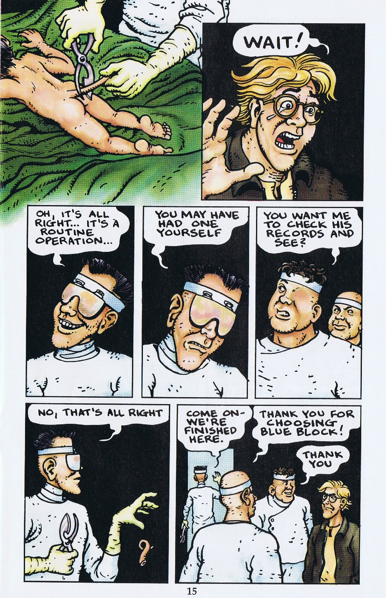 Read online Blue Block comic -  Issue # Full - 17