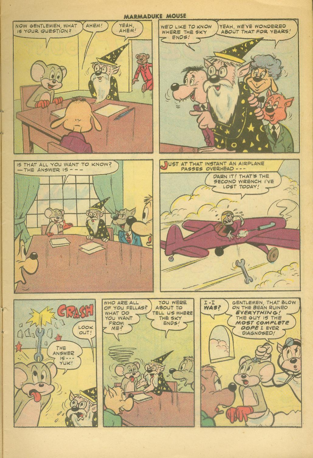 Read online Marmaduke Mouse comic -  Issue #64 - 7