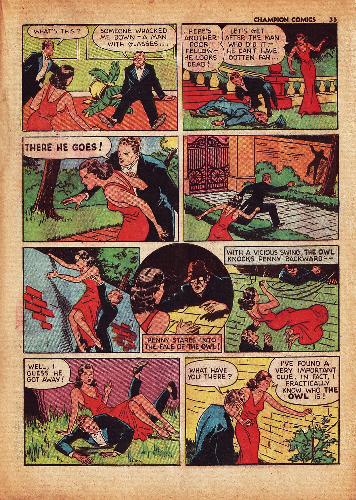 Read online Champion Comics comic -  Issue #5 - 37