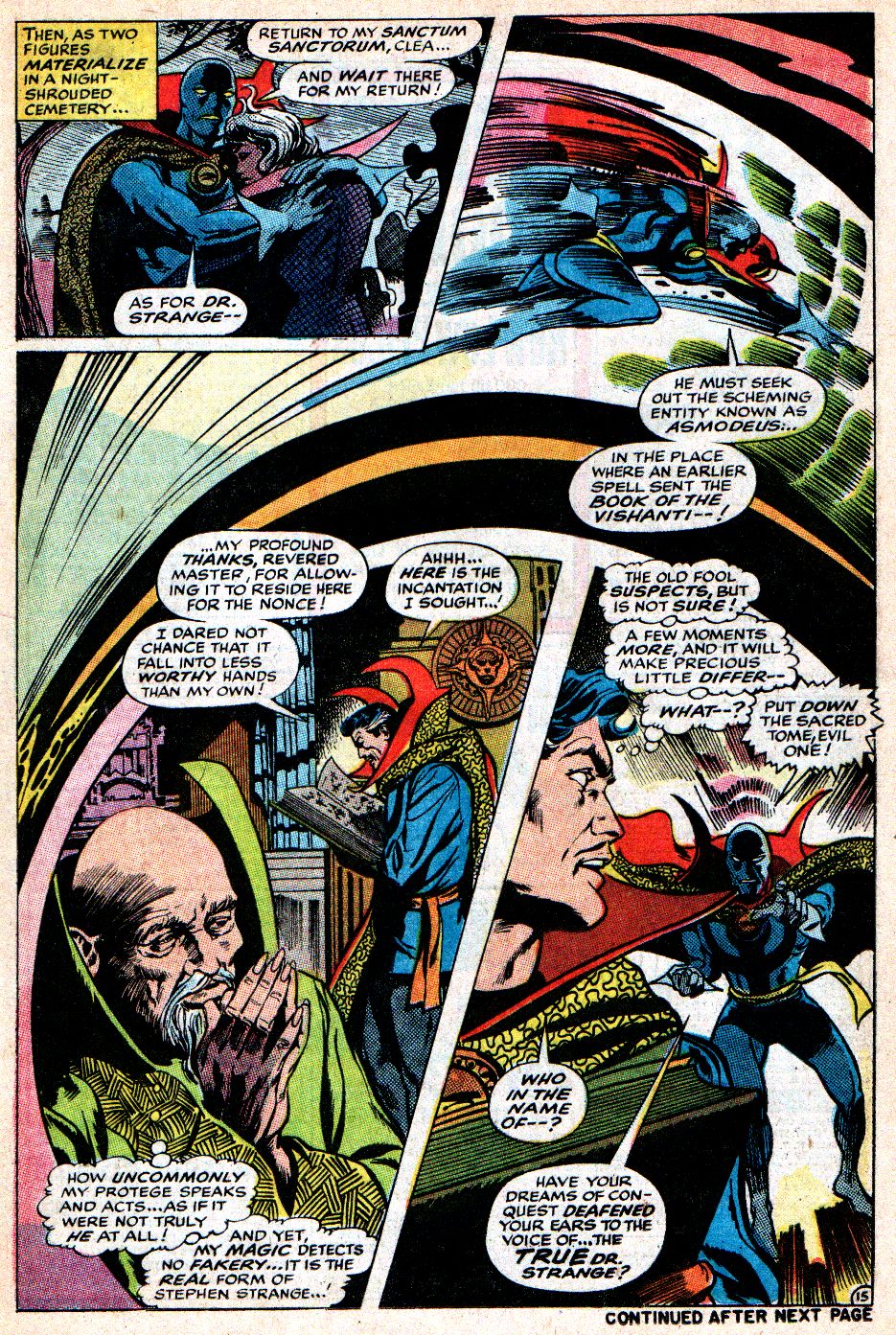 Read online Marvel Masterworks: Doctor Strange comic -  Issue # TPB 3 - 186