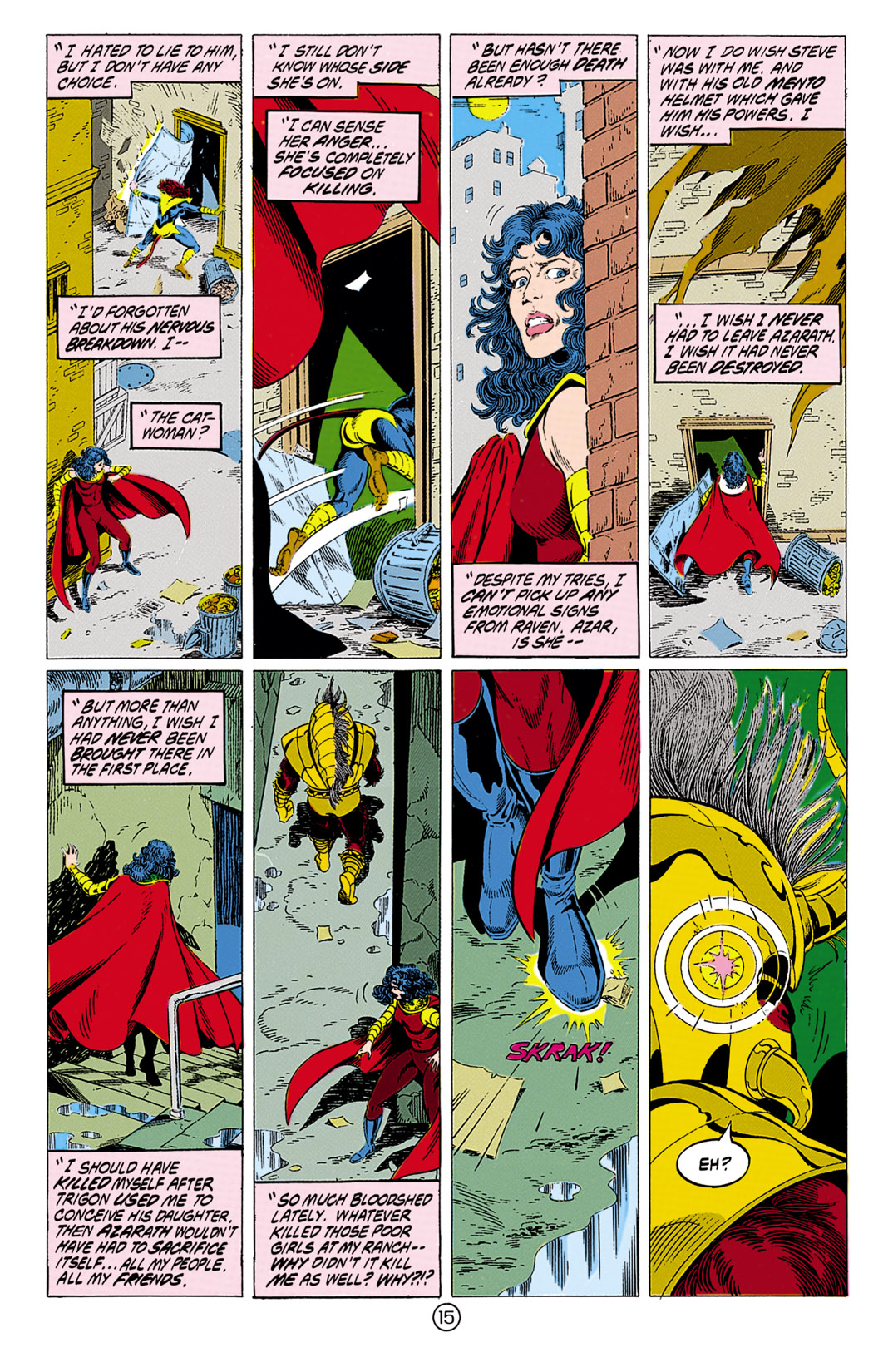 Read online The New Titans (1988) comic -  Issue #75 - 16