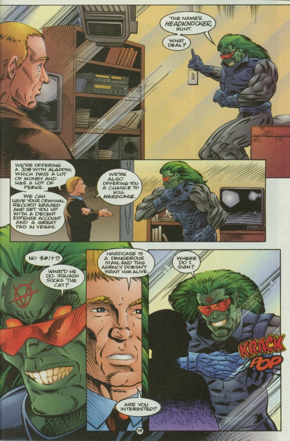Read online Hardcase comic -  Issue #10 - 22