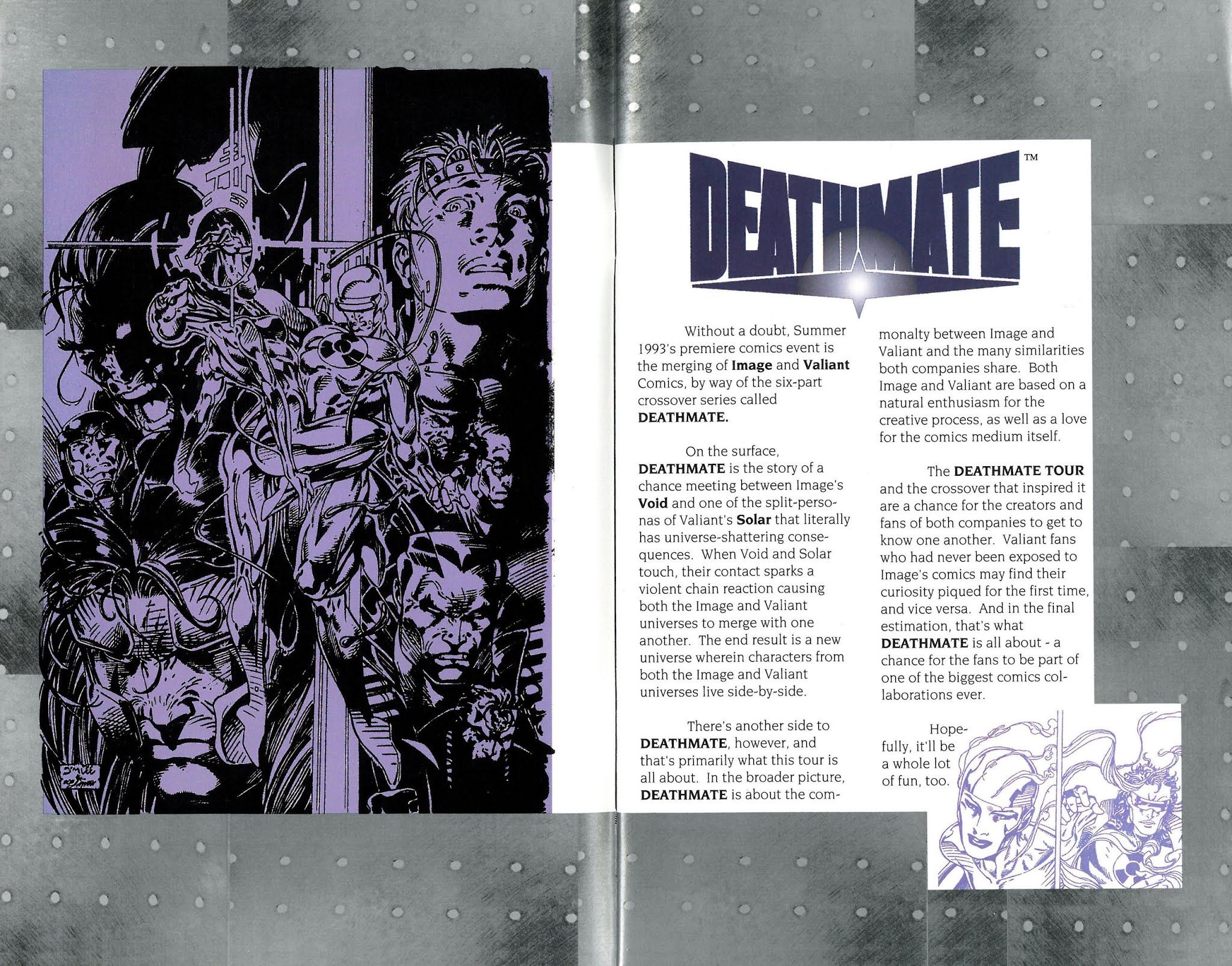 Read online Deathmate comic -  Issue # Tourbook - 4