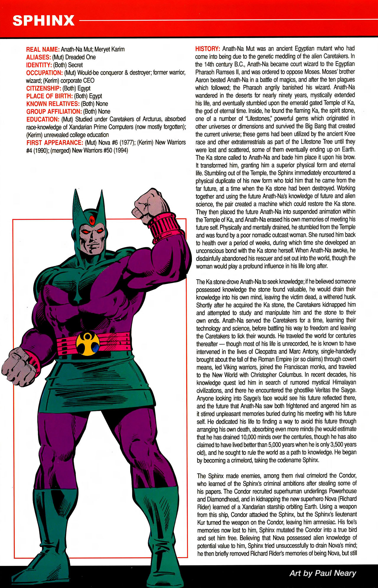 Read online All-New Official Handbook of the Marvel Universe A to Z comic -  Issue #10 - 38